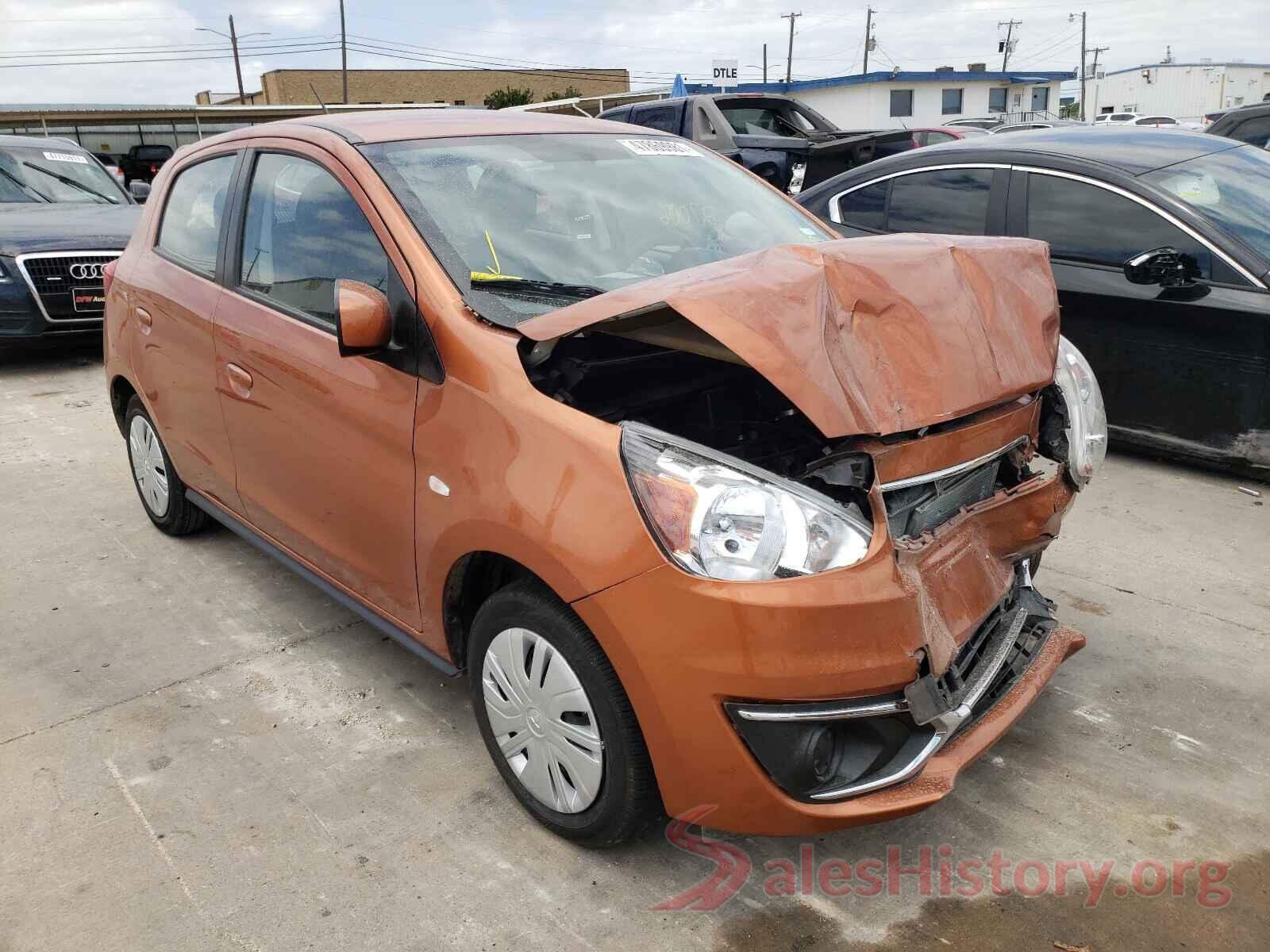 ML32A3HJ1LH009738 2020 MITSUBISHI MIRAGE