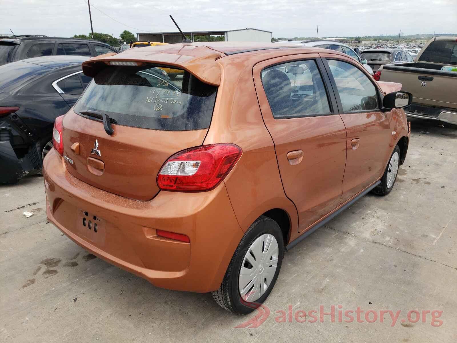 ML32A3HJ1LH009738 2020 MITSUBISHI MIRAGE