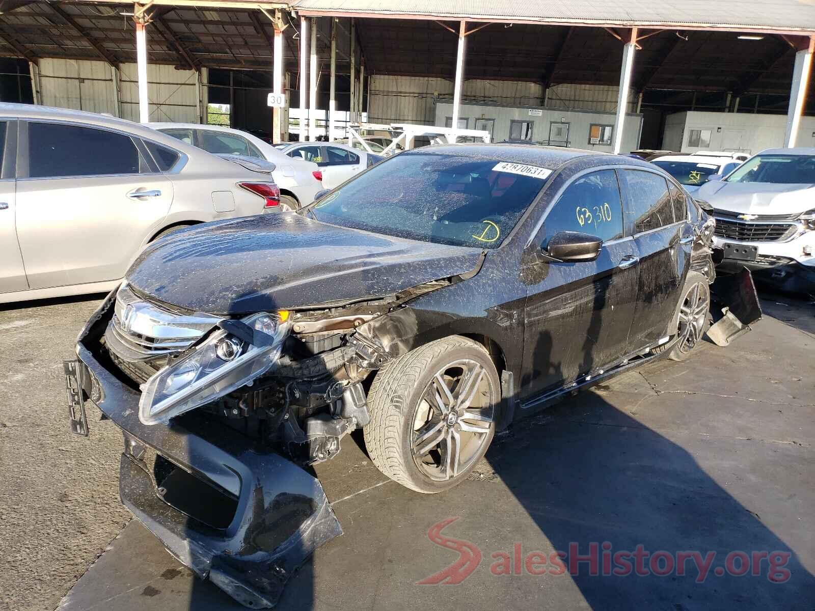 1HGCR2F60GA223901 2016 HONDA ACCORD