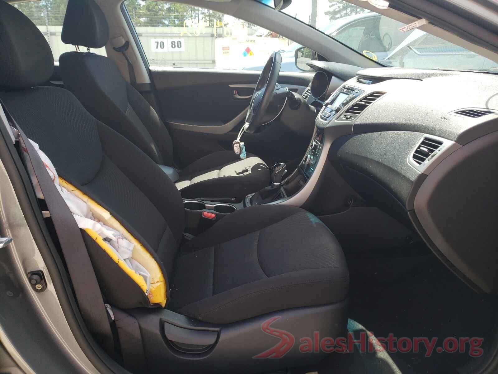 KMHDH4AE5GU607991 2016 HYUNDAI ELANTRA