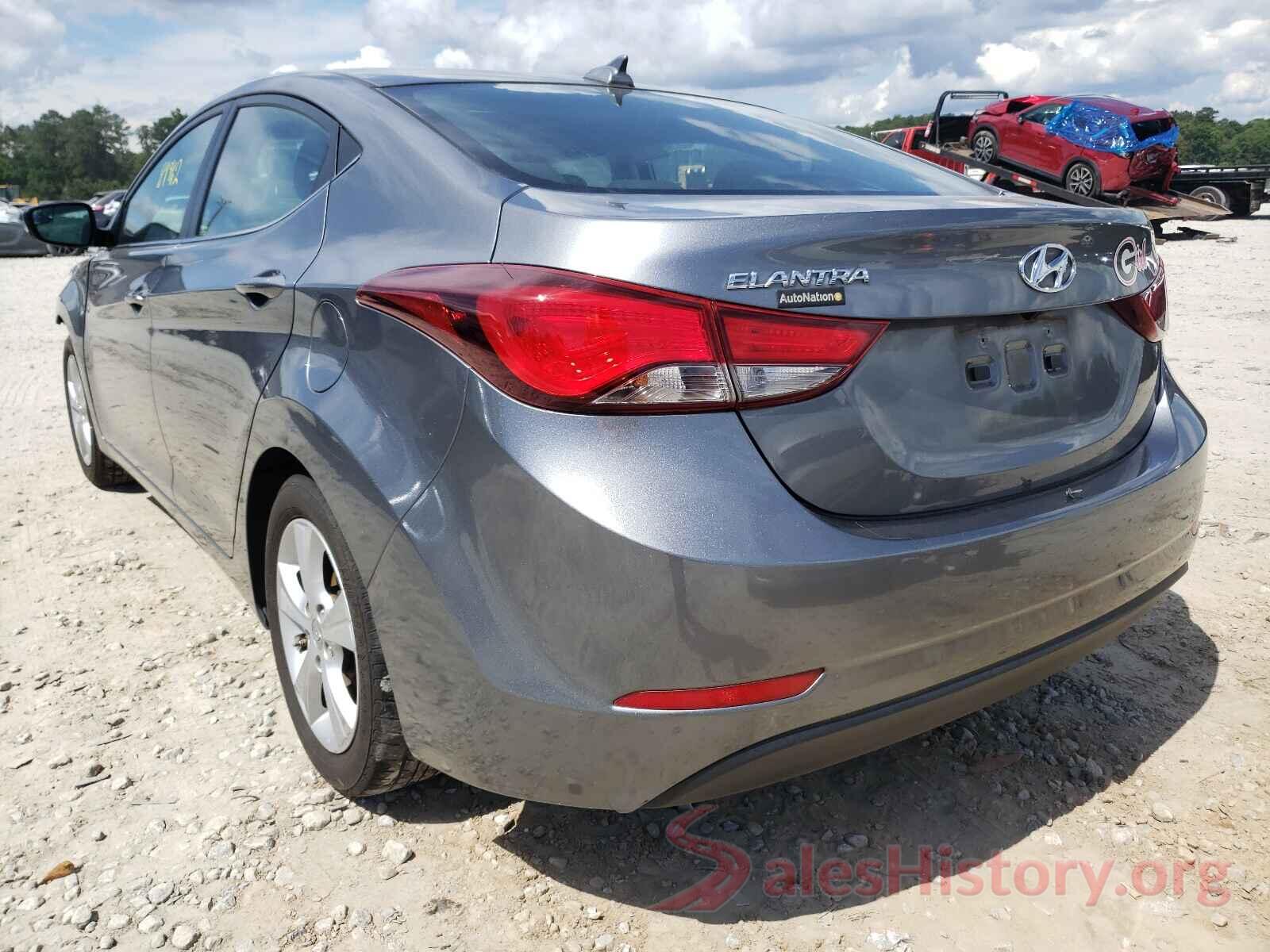 KMHDH4AE5GU607991 2016 HYUNDAI ELANTRA