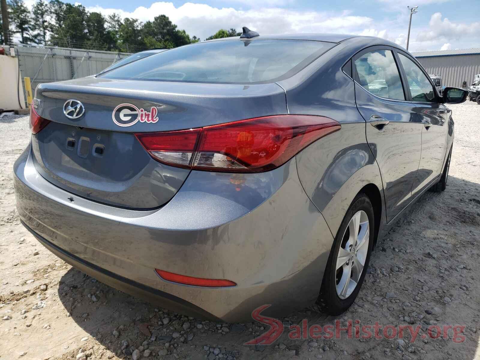 KMHDH4AE5GU607991 2016 HYUNDAI ELANTRA