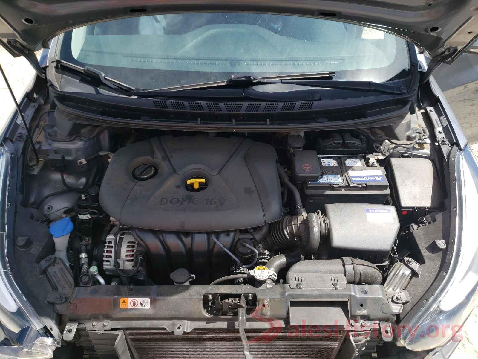 KMHDH4AE5GU607991 2016 HYUNDAI ELANTRA