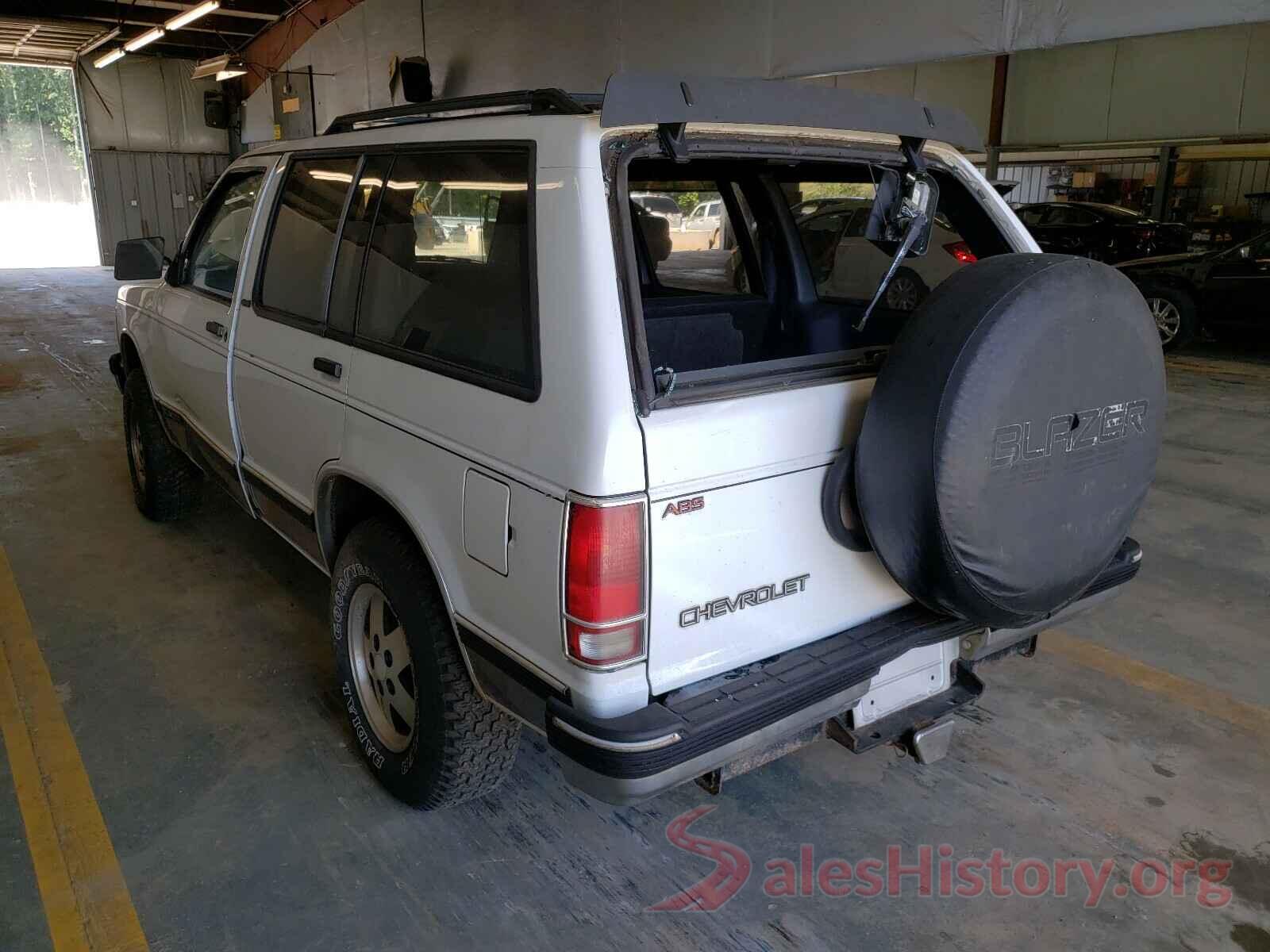 1GNDT13Z5N2125507 1992 CHEVROLET BLAZER