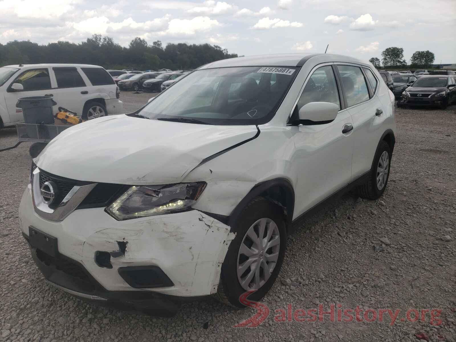 KNMAT2MV1GP620824 2016 NISSAN ROGUE