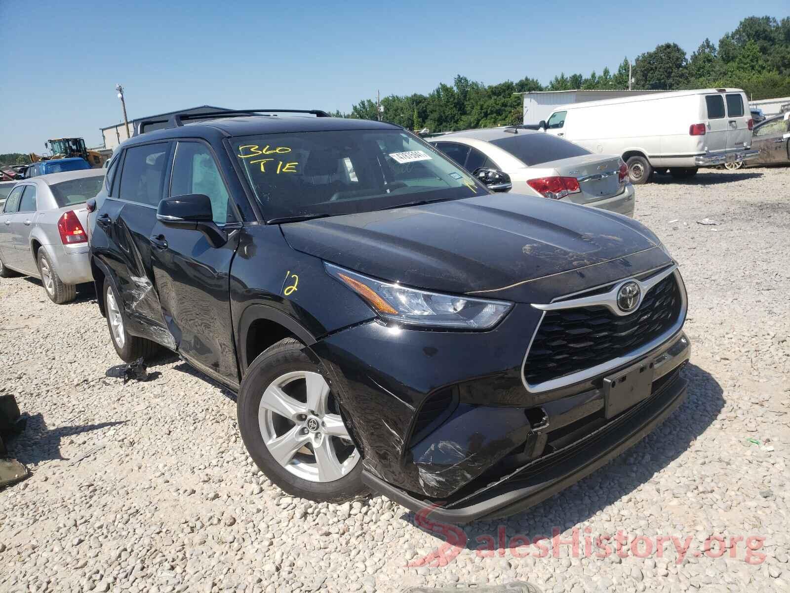 5TDCZRAH2LS019274 2020 TOYOTA HIGHLANDER