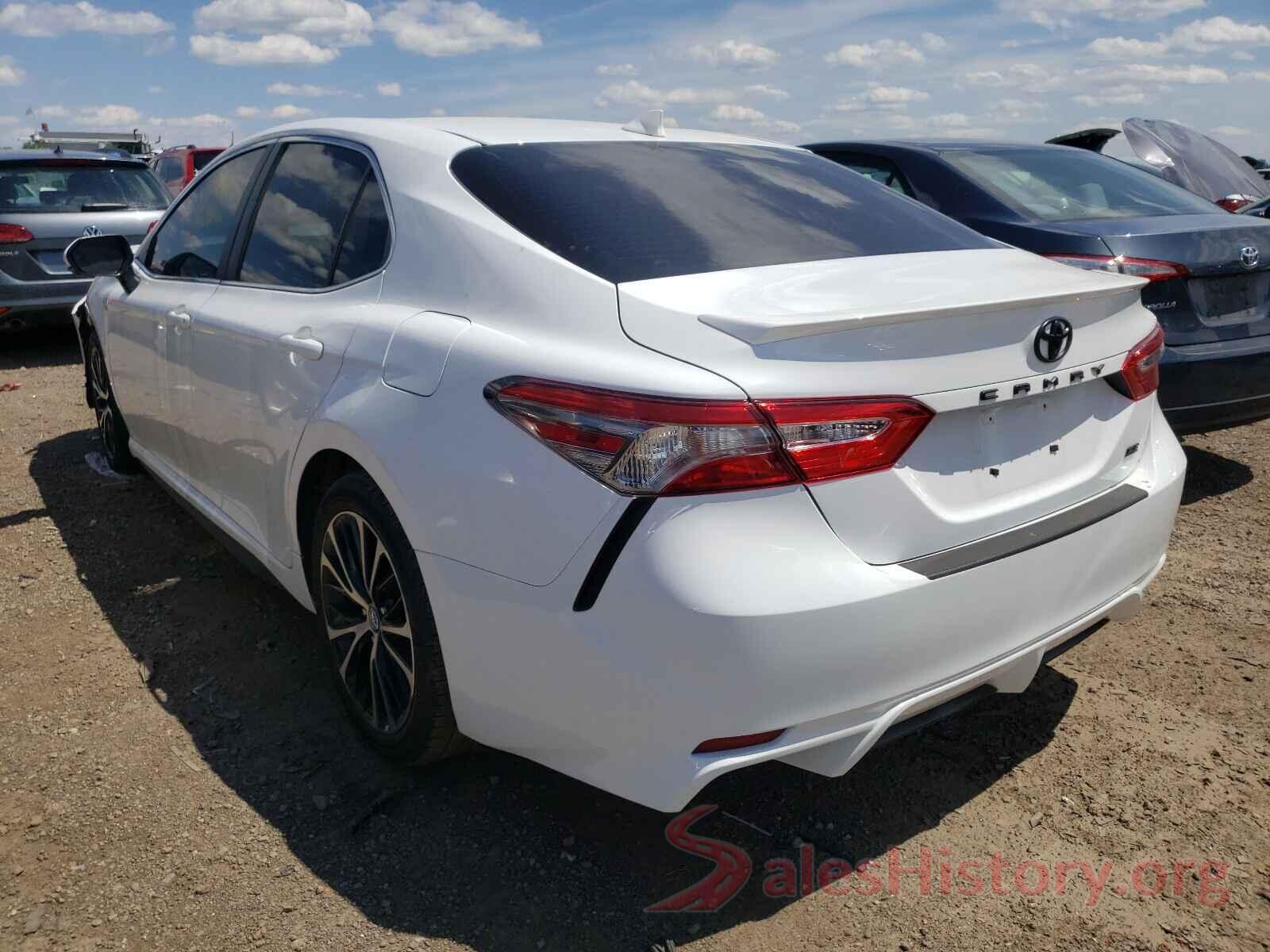 4T1B11HK2KU829077 2019 TOYOTA CAMRY