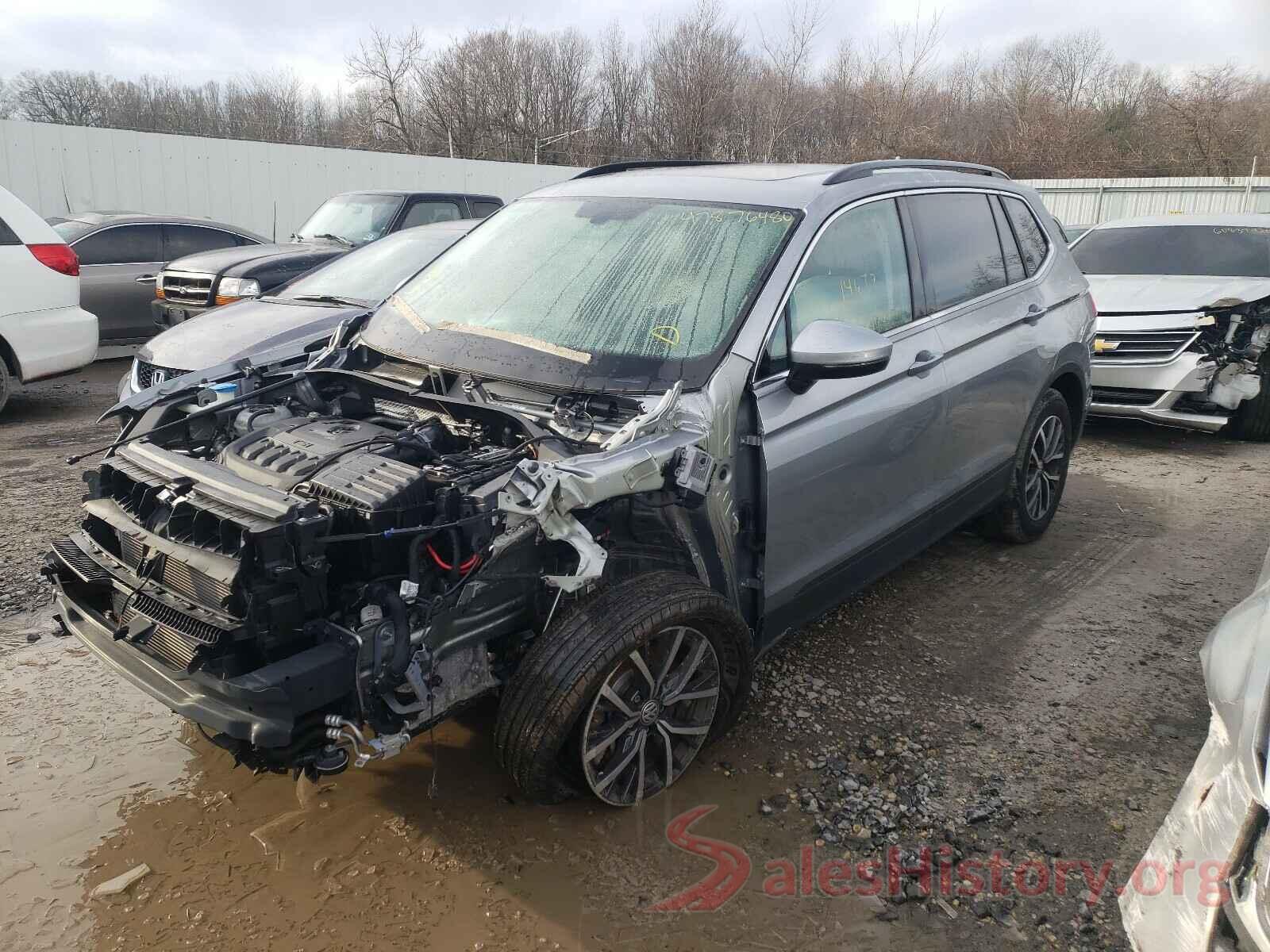 3VV2B7AX1KM161532 2019 VOLKSWAGEN TIGUAN