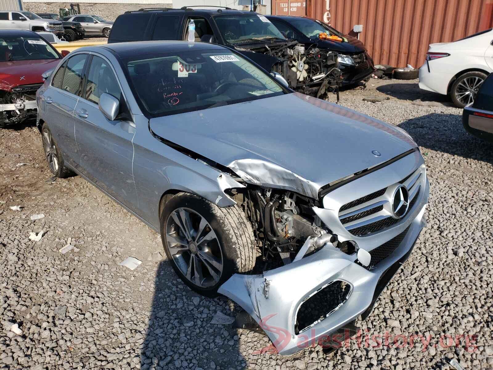 WDDWF4JB3GR152320 2016 MERCEDES-BENZ C CLASS