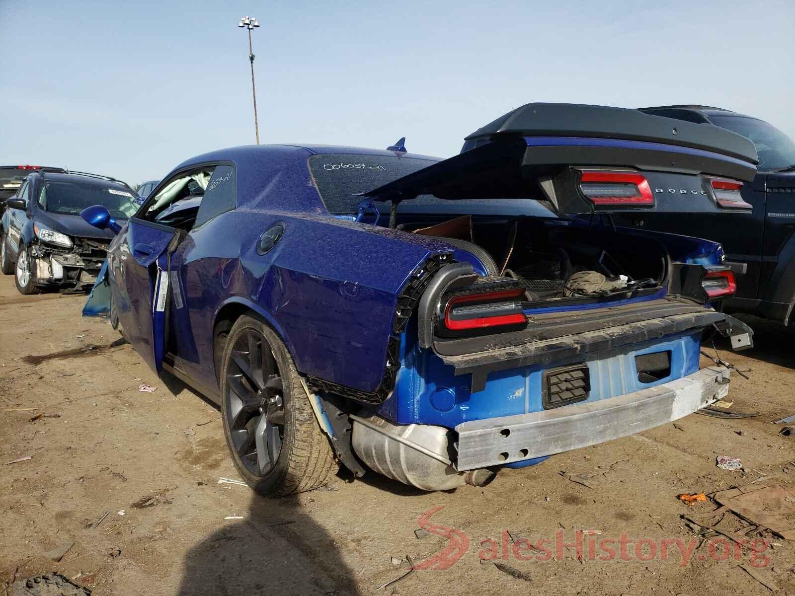 2C3CDZAG7KH702210 2019 DODGE CHALLENGER