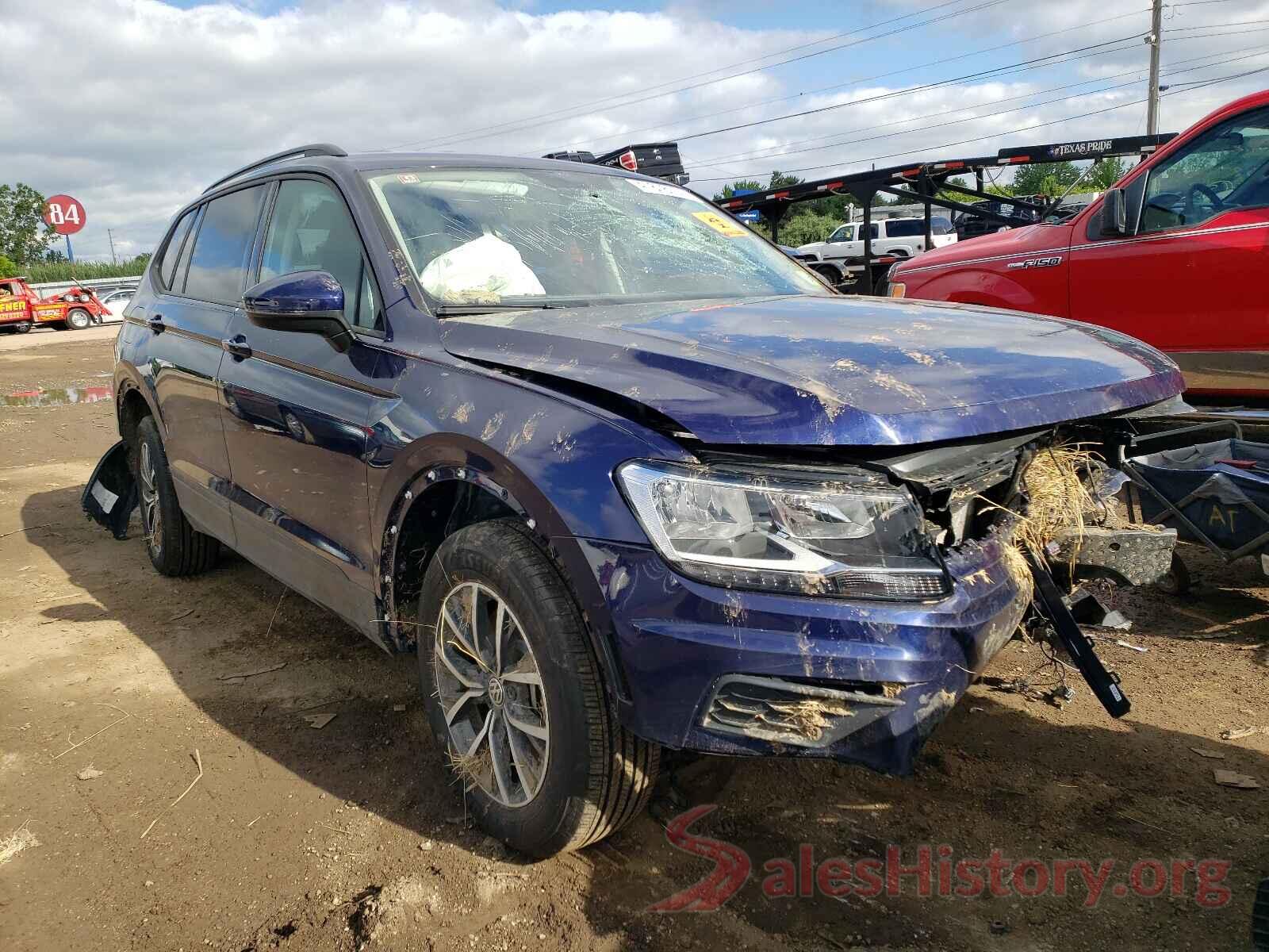 3VV0B7AX0MM019716 2021 VOLKSWAGEN TIGUAN