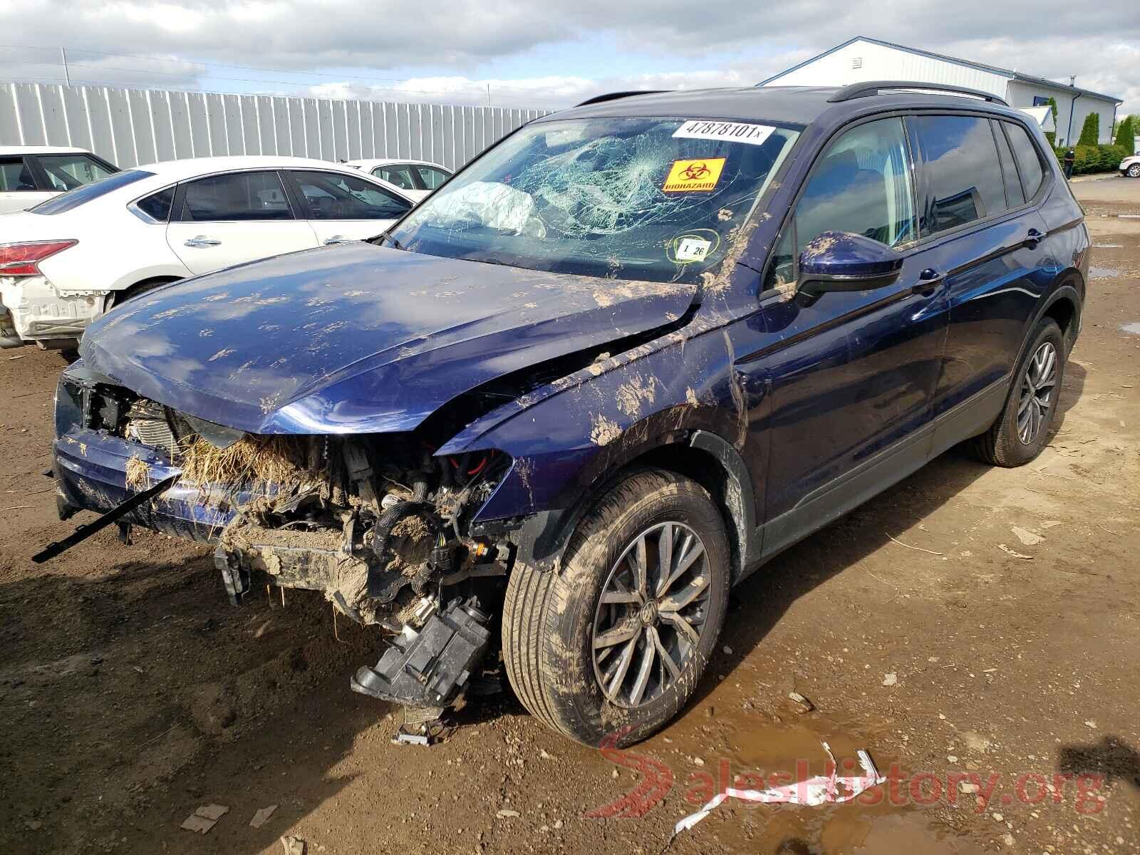 3VV0B7AX0MM019716 2021 VOLKSWAGEN TIGUAN