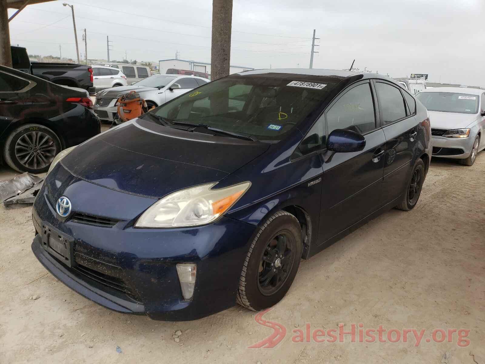 JTDKN3DU1D1734042 2013 TOYOTA PRIUS