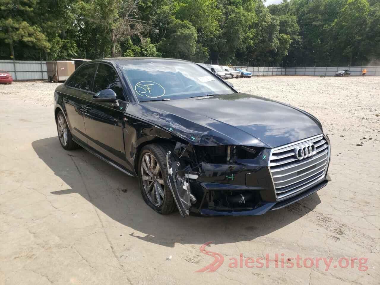 WAUKMAF45JA131012 2018 AUDI A4