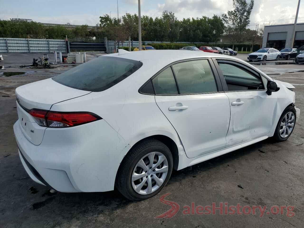 JTDEPMAE2MJ142496 2021 TOYOTA COROLLA