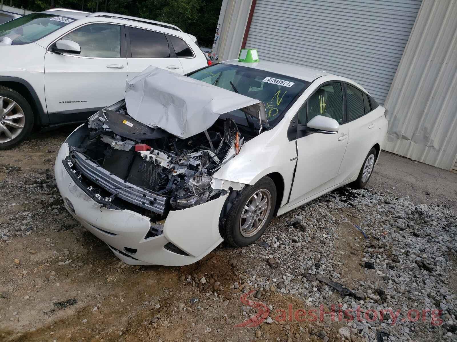 JTDKBRFU6G3015600 2016 TOYOTA PRIUS