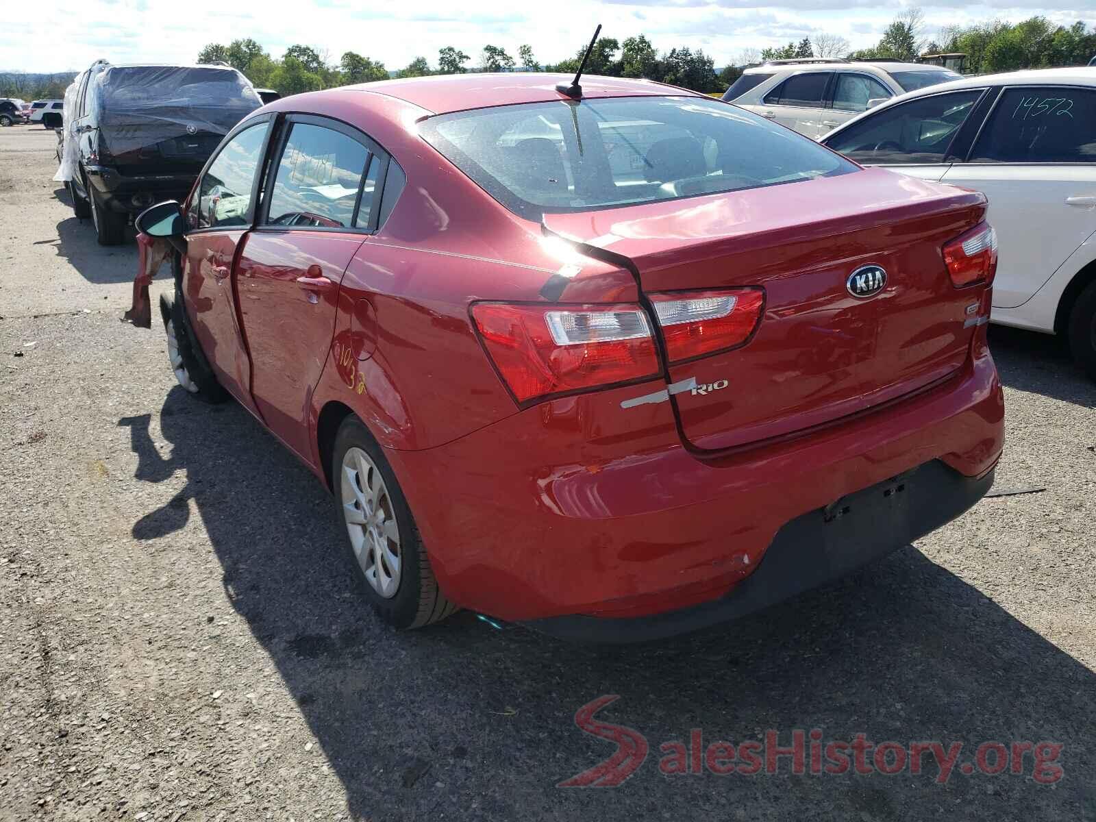 KNADM4A35H6012673 2017 KIA RIO