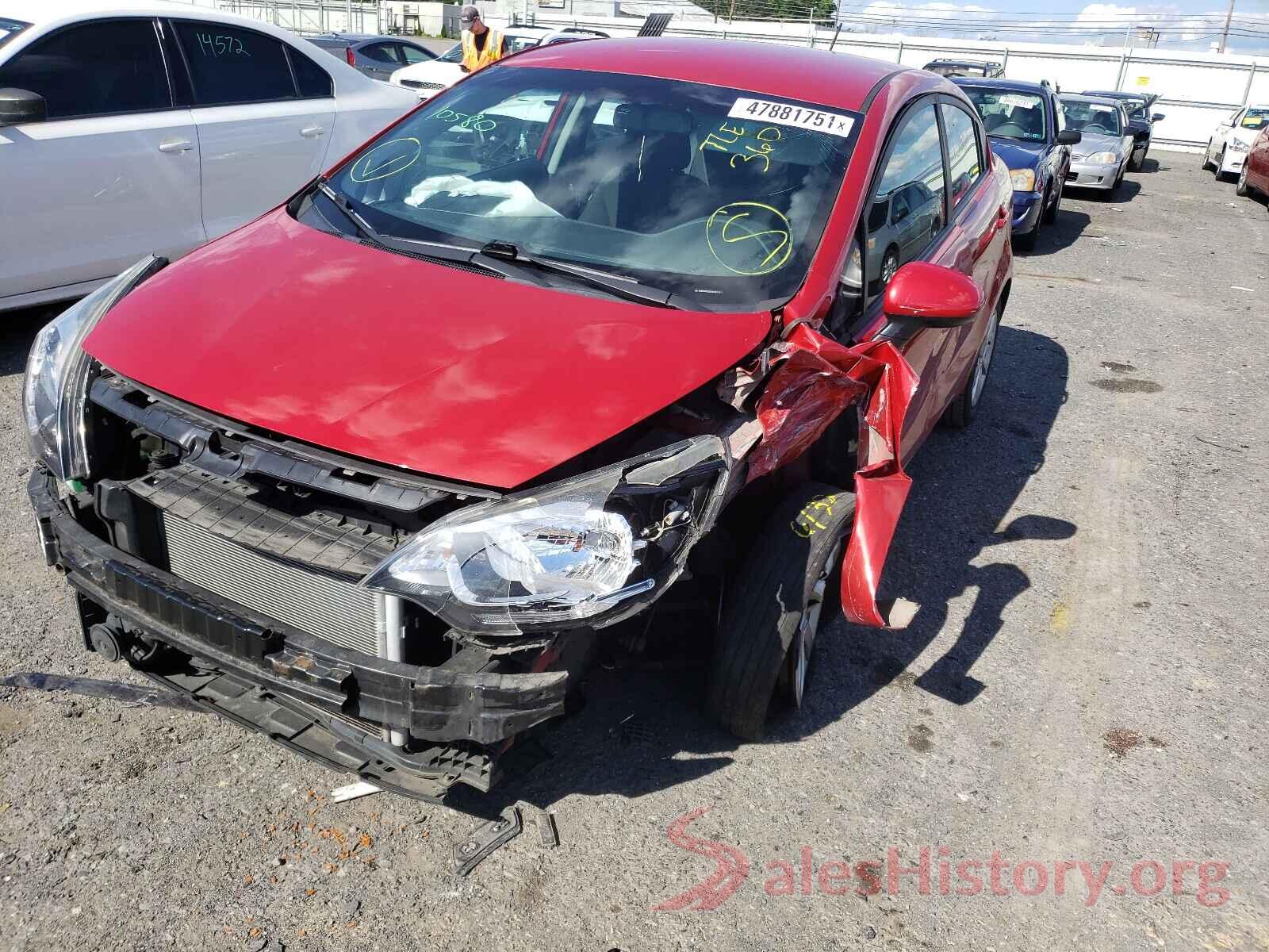 KNADM4A35H6012673 2017 KIA RIO