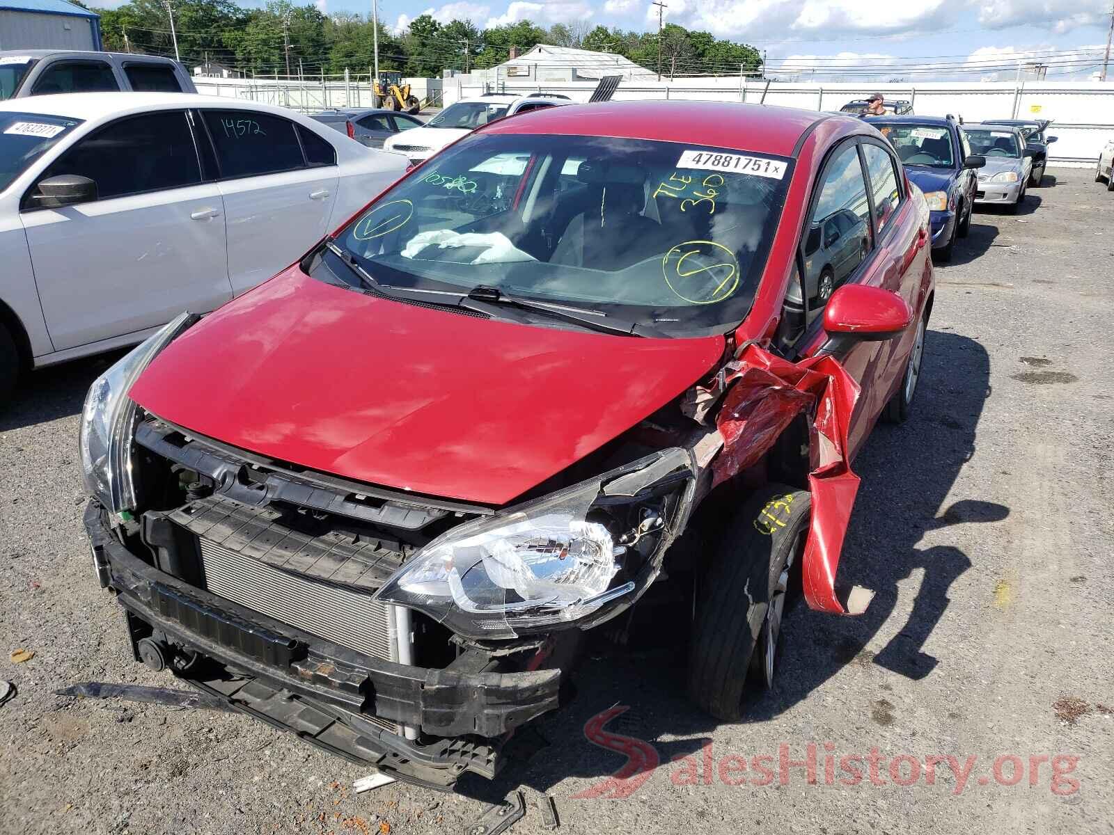 KNADM4A35H6012673 2017 KIA RIO