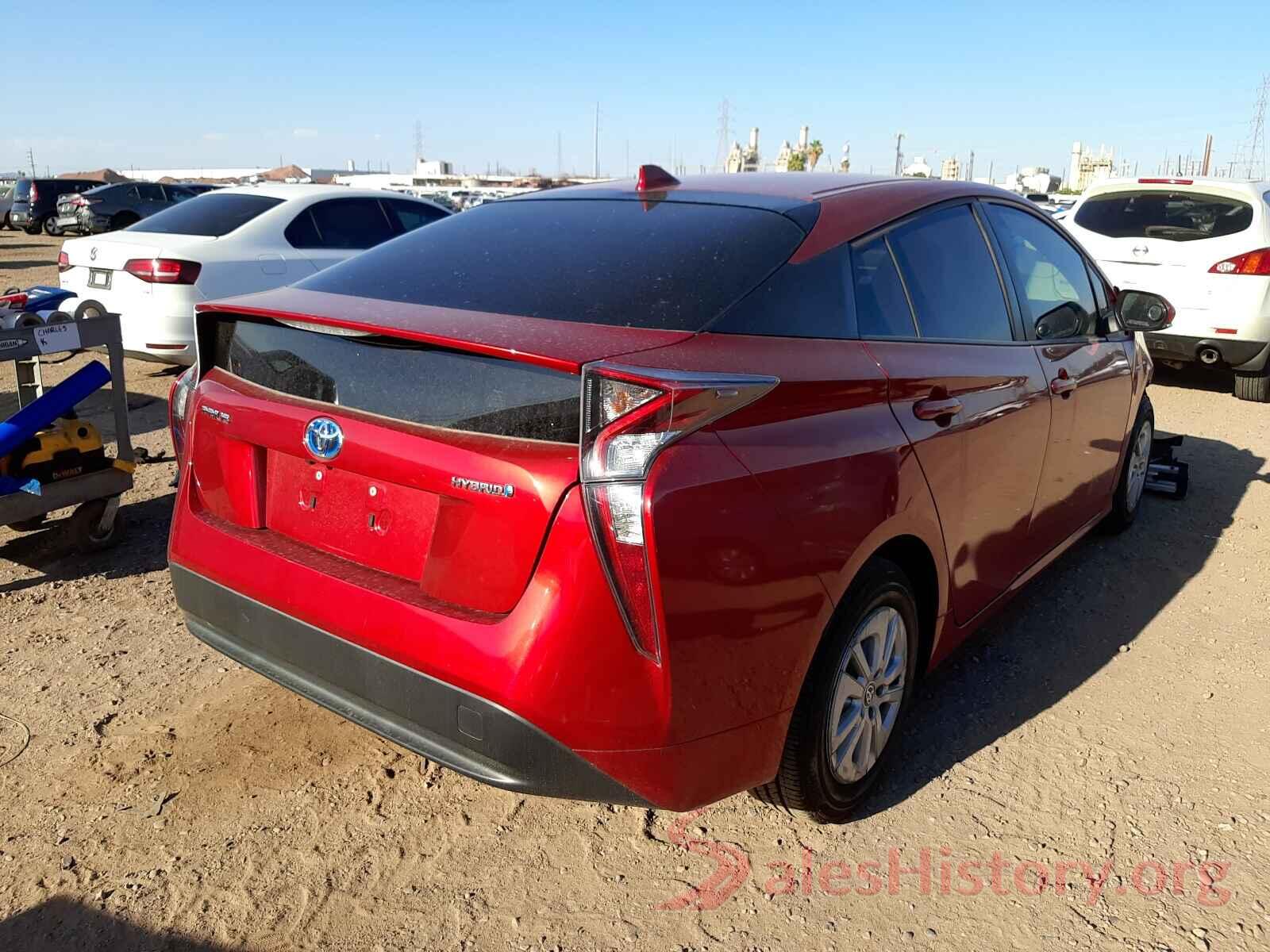 JTDKBRFU8H3558349 2017 TOYOTA PRIUS