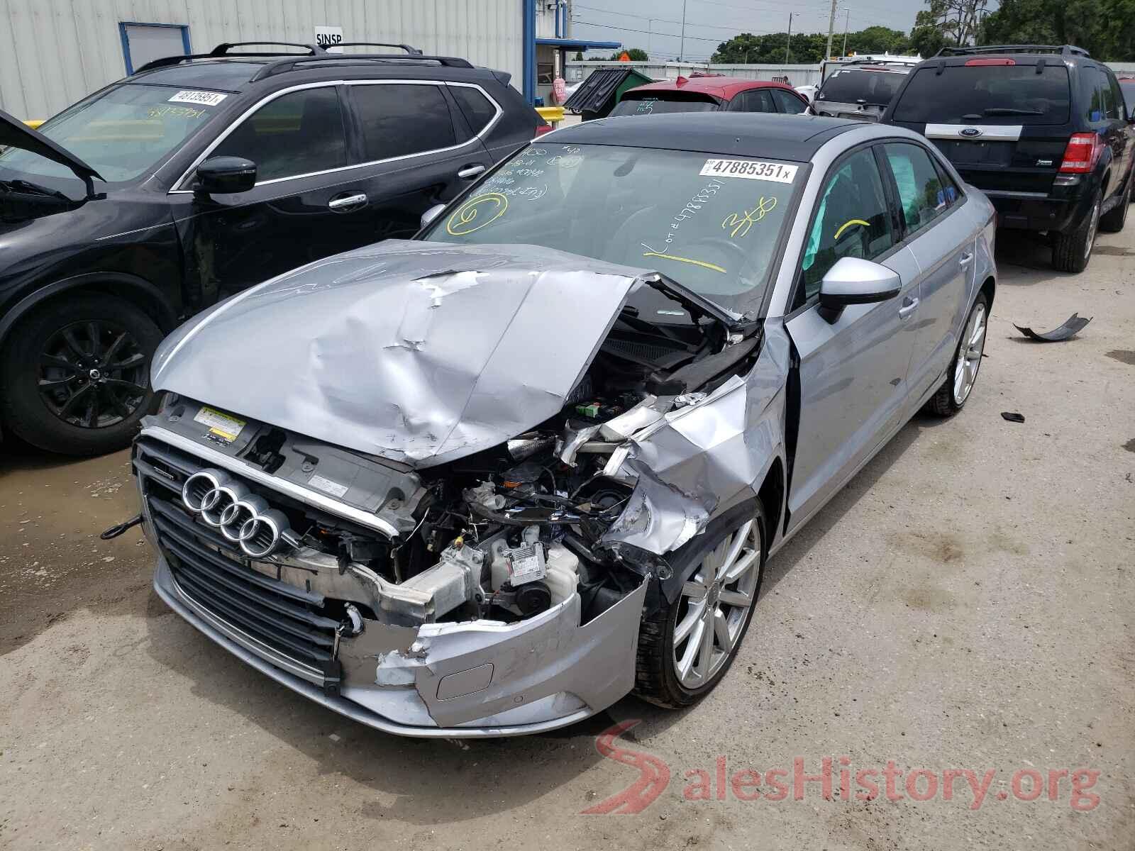 WAUB8GFF4G1045708 2016 AUDI A3