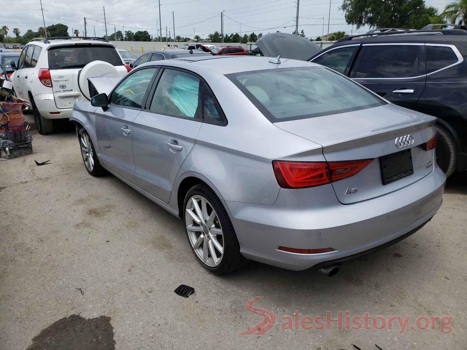 WAUB8GFF4G1045708 2016 AUDI A3