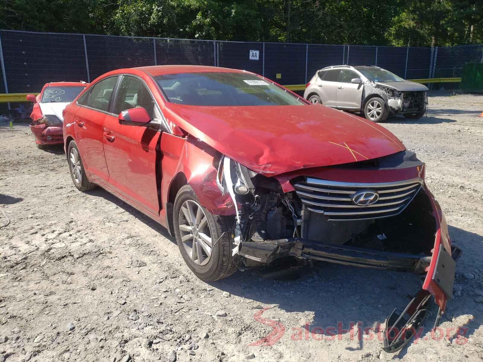 5NPE24AF8HH451833 2017 HYUNDAI SONATA