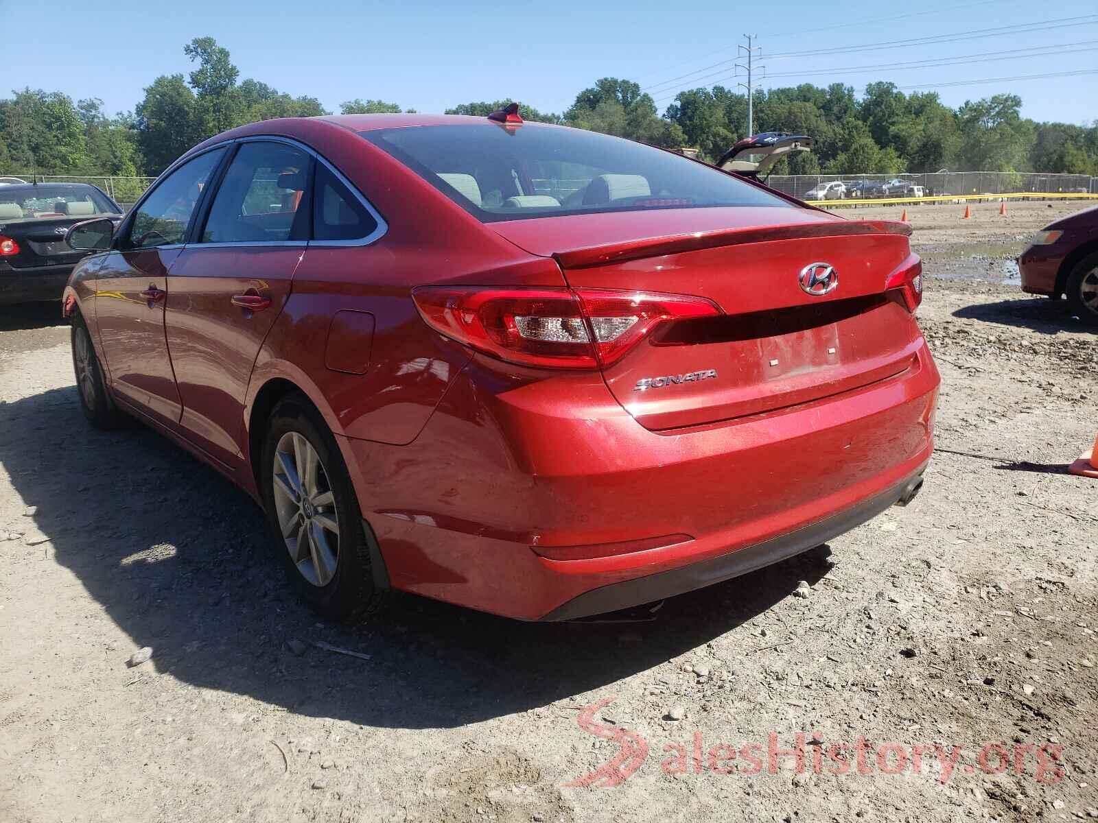 5NPE24AF8HH451833 2017 HYUNDAI SONATA