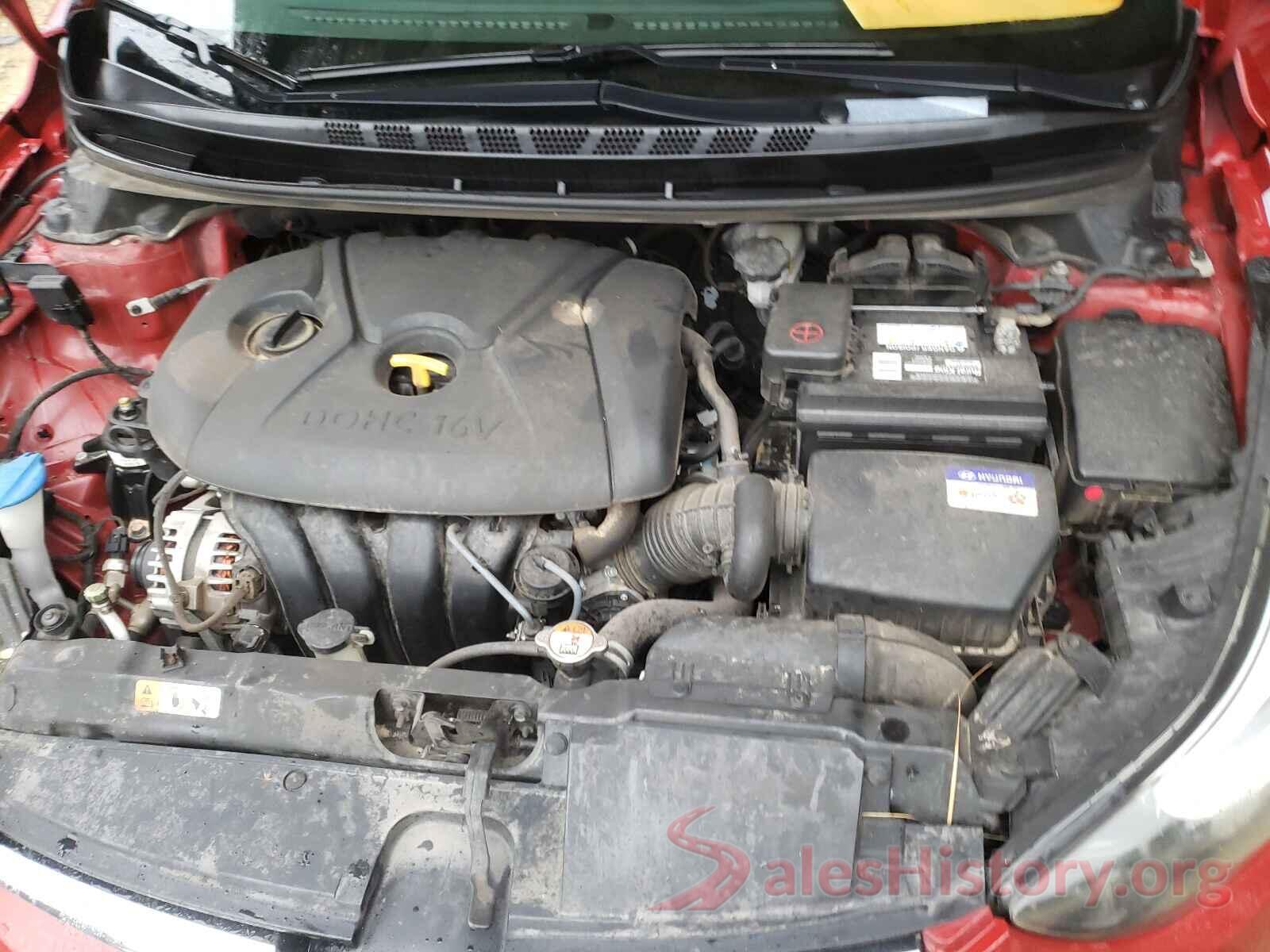 KMHDH4AE3GU600991 2016 HYUNDAI ELANTRA