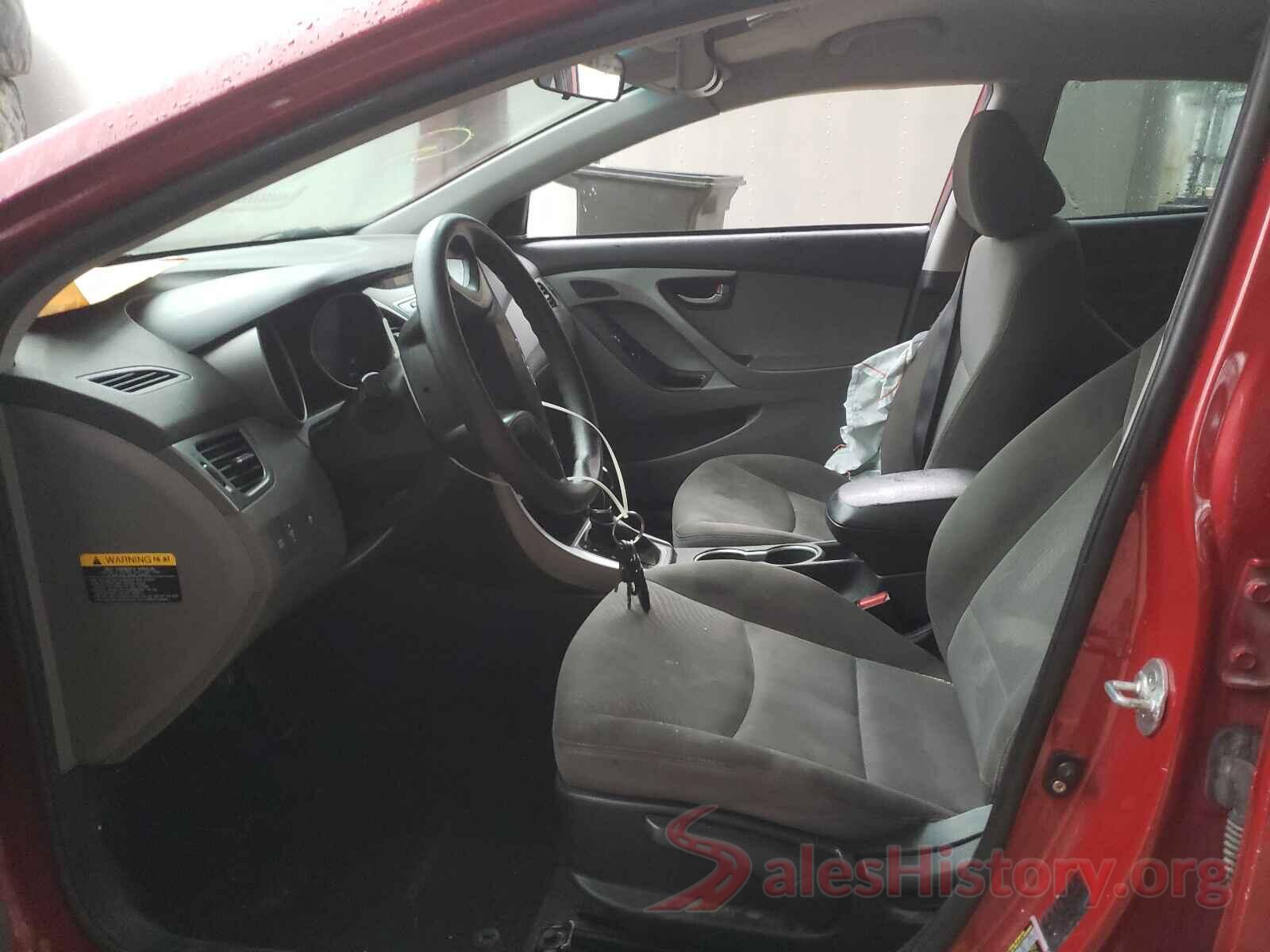 KMHDH4AE3GU600991 2016 HYUNDAI ELANTRA