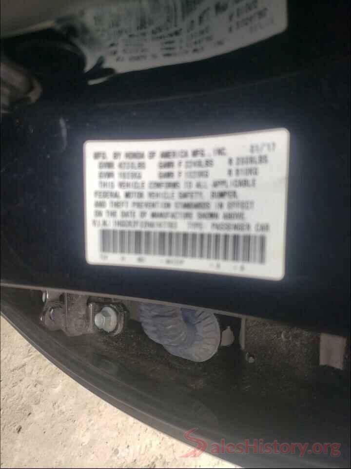 1HGCR2F32HA147783 2017 HONDA ACCORD