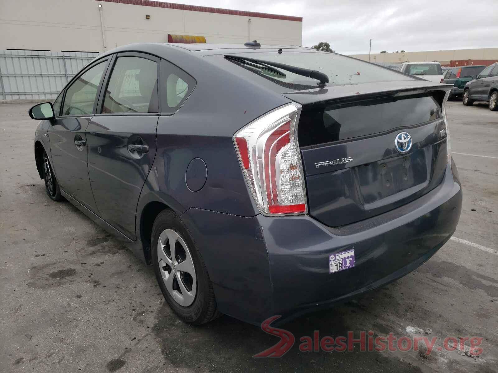 JTDKN3DU9F0449176 2015 TOYOTA PRIUS