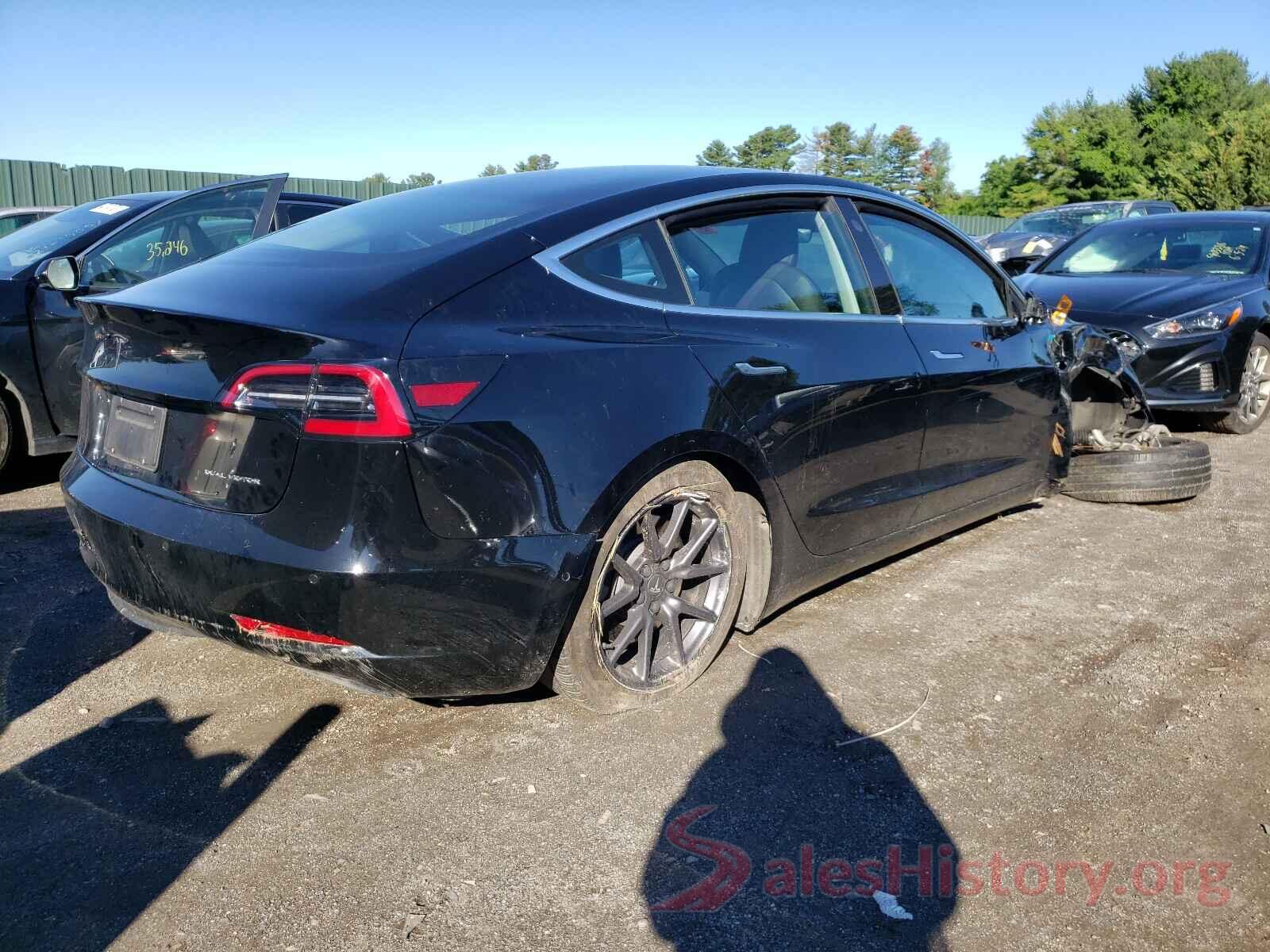 5YJ3E1EB6KF199011 2019 TESLA MODEL 3