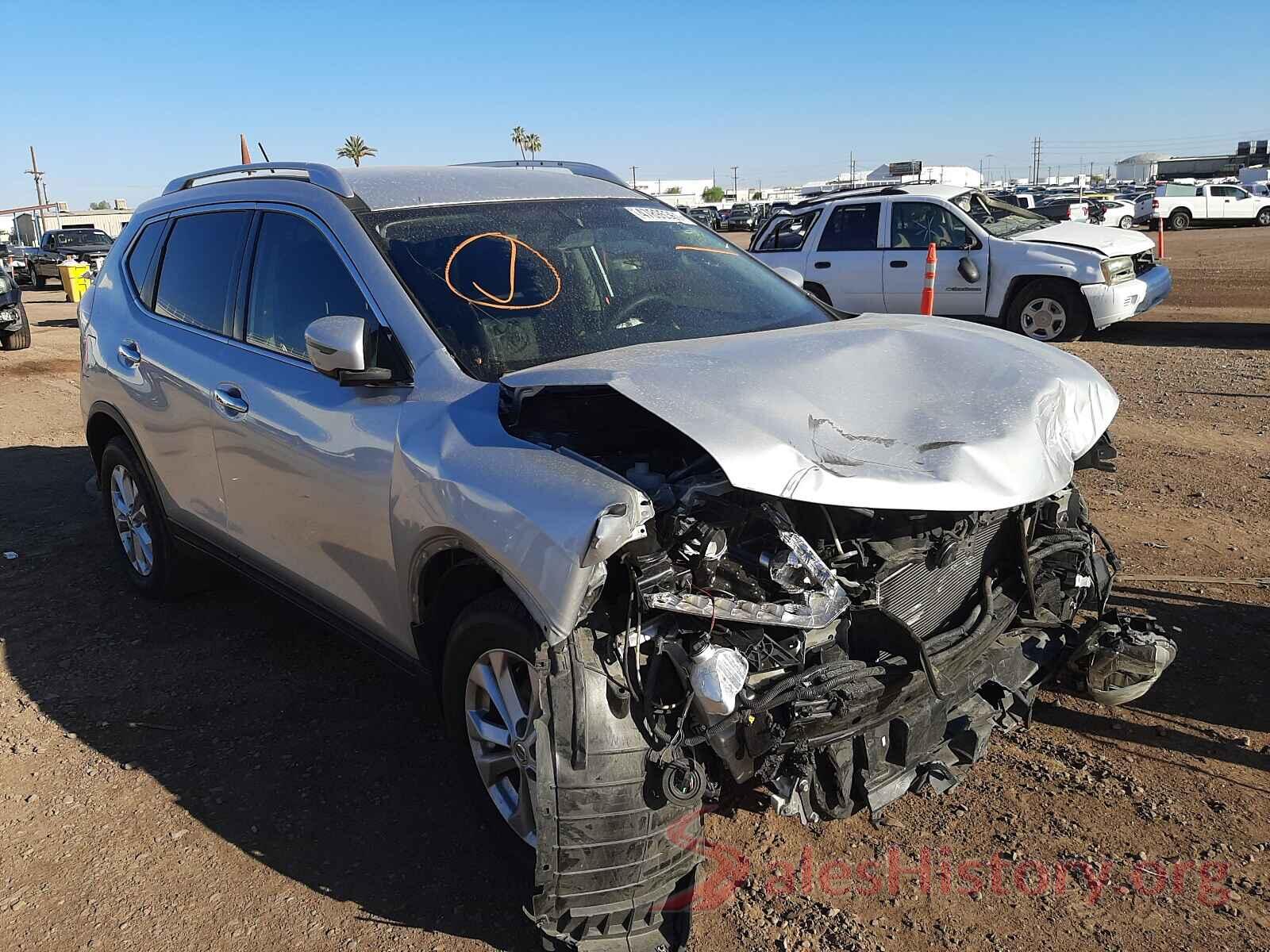 KNMAT2MT1GP685199 2016 NISSAN ROGUE