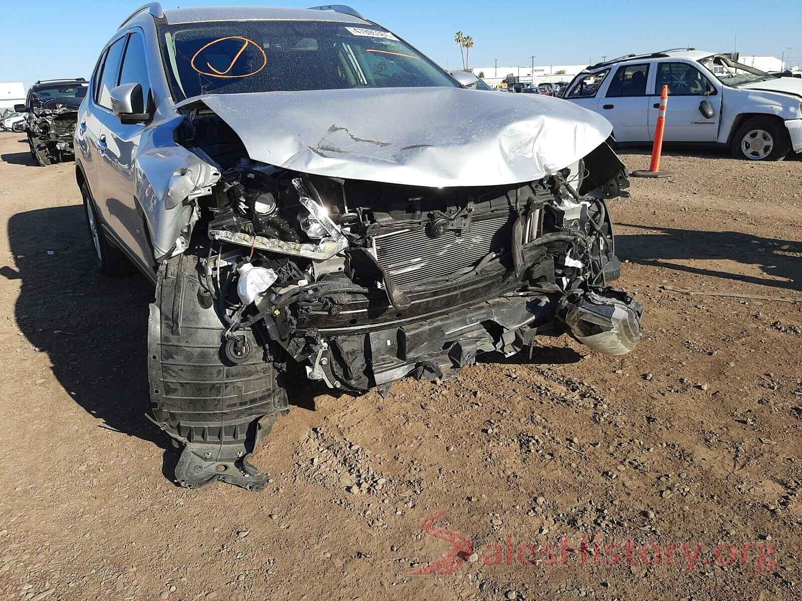 KNMAT2MT1GP685199 2016 NISSAN ROGUE