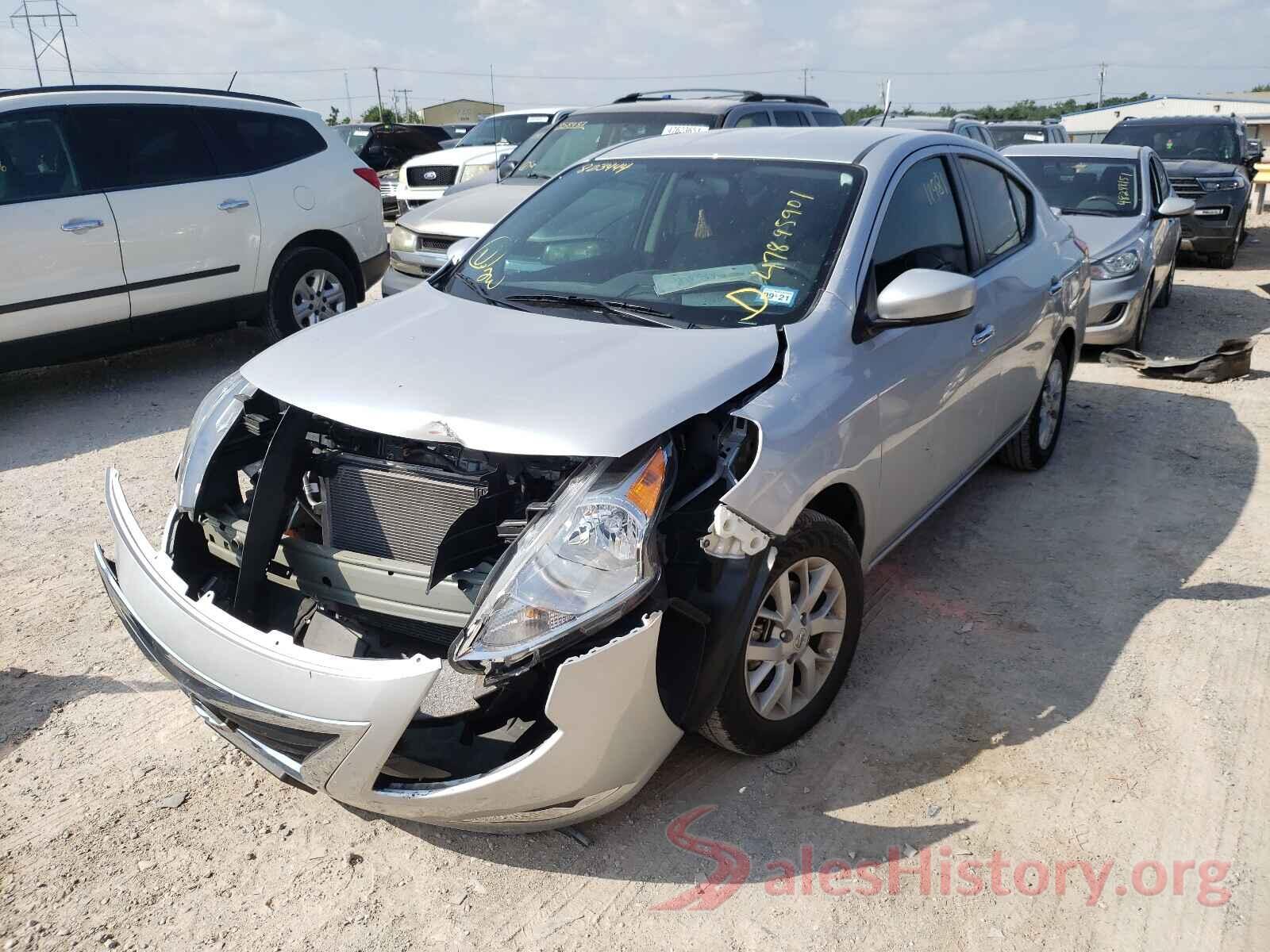 3N1CN7AP2KL823444 2019 NISSAN VERSA