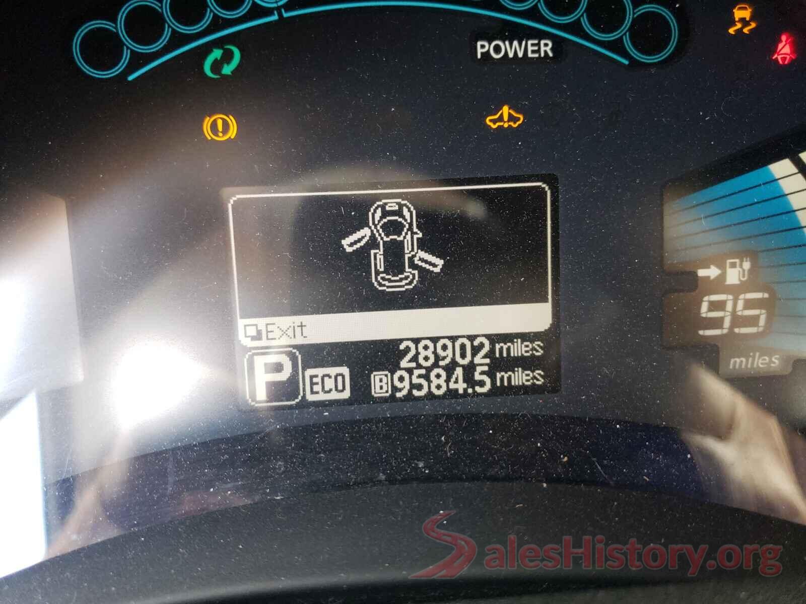 1N4BZ0CP1HC309676 2017 NISSAN LEAF