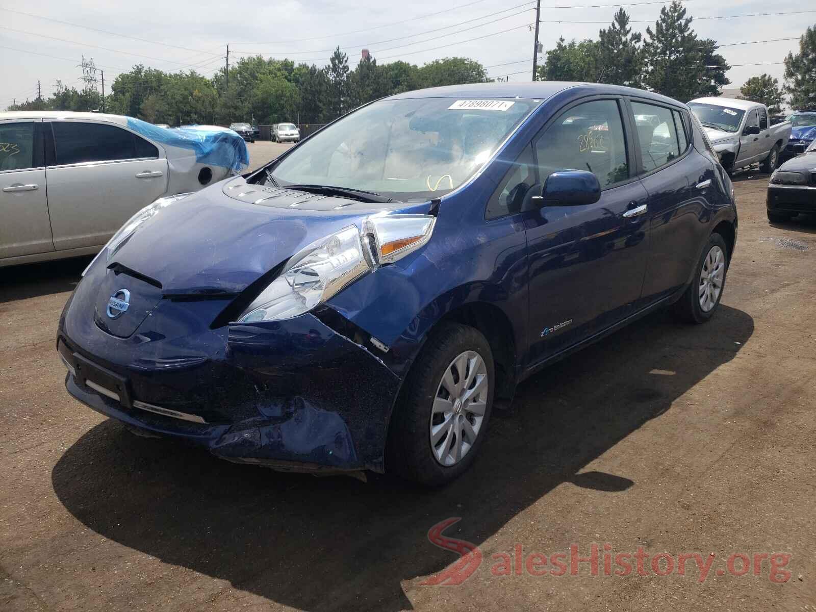 1N4BZ0CP1HC309676 2017 NISSAN LEAF