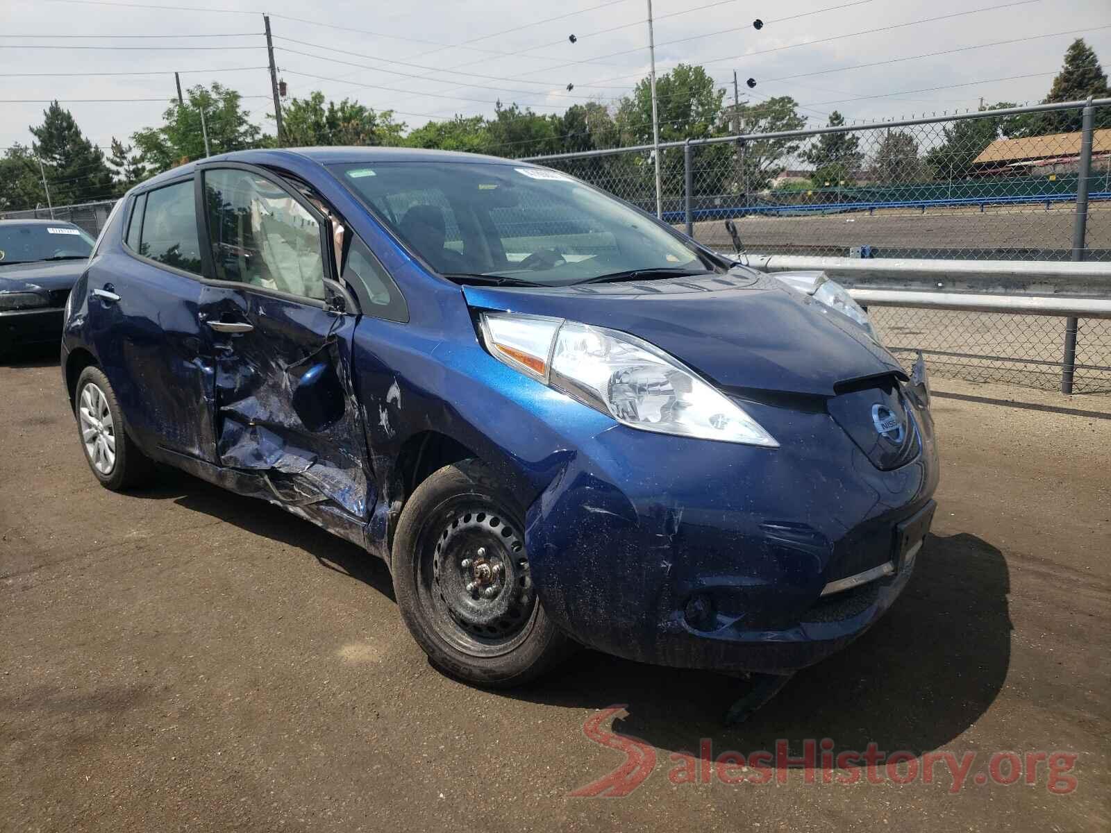 1N4BZ0CP1HC309676 2017 NISSAN LEAF