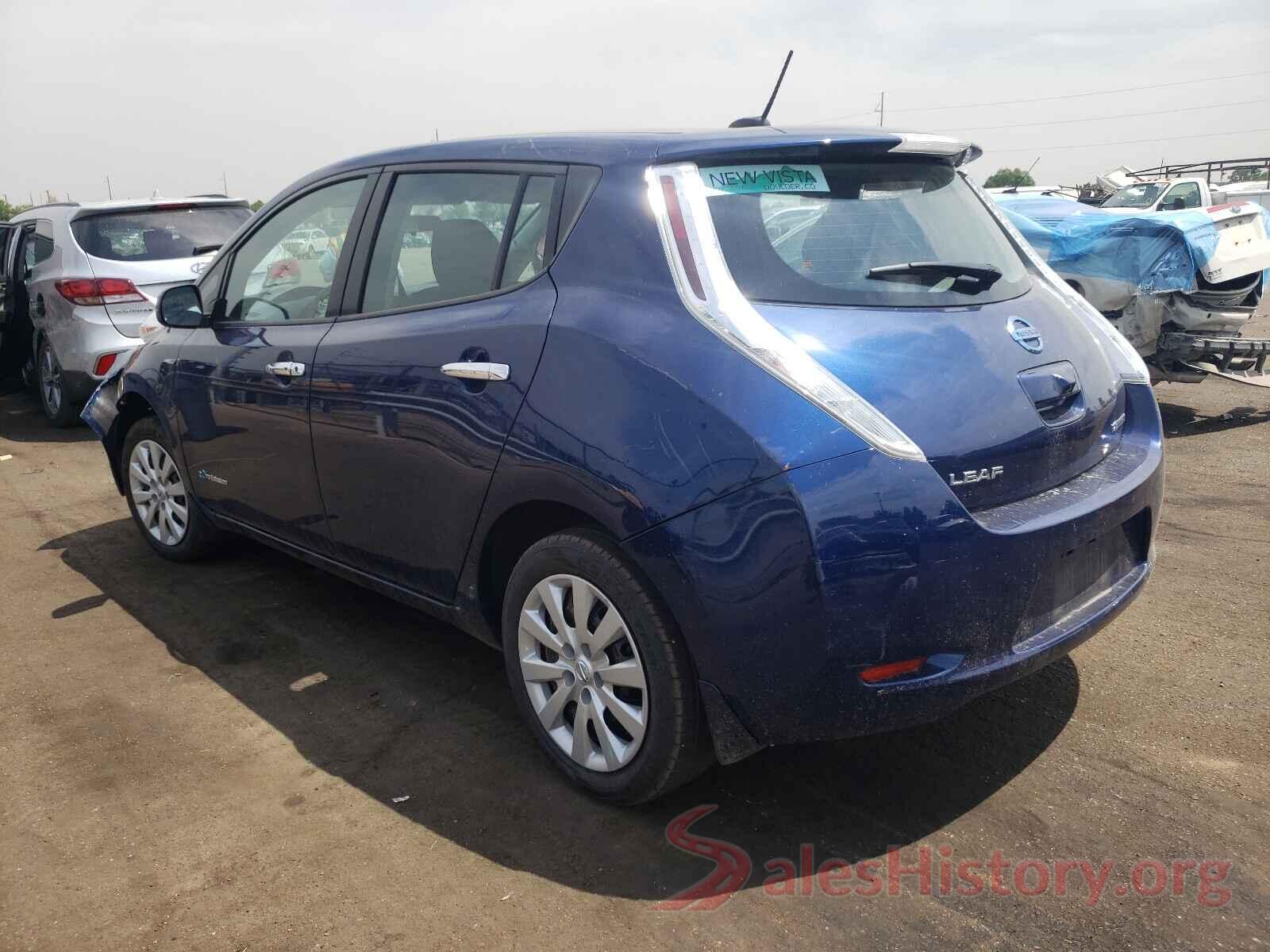 1N4BZ0CP1HC309676 2017 NISSAN LEAF