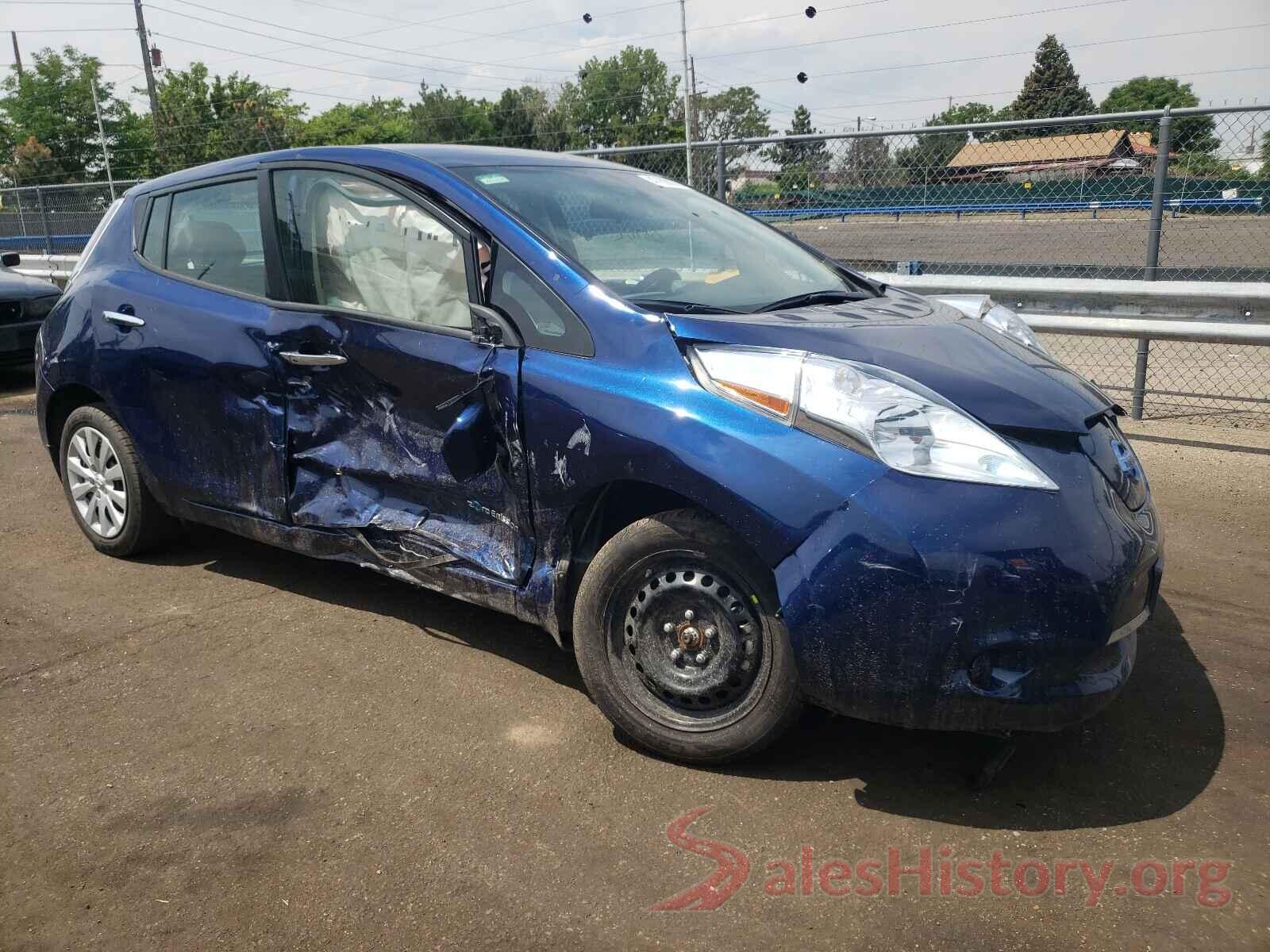 1N4BZ0CP1HC309676 2017 NISSAN LEAF