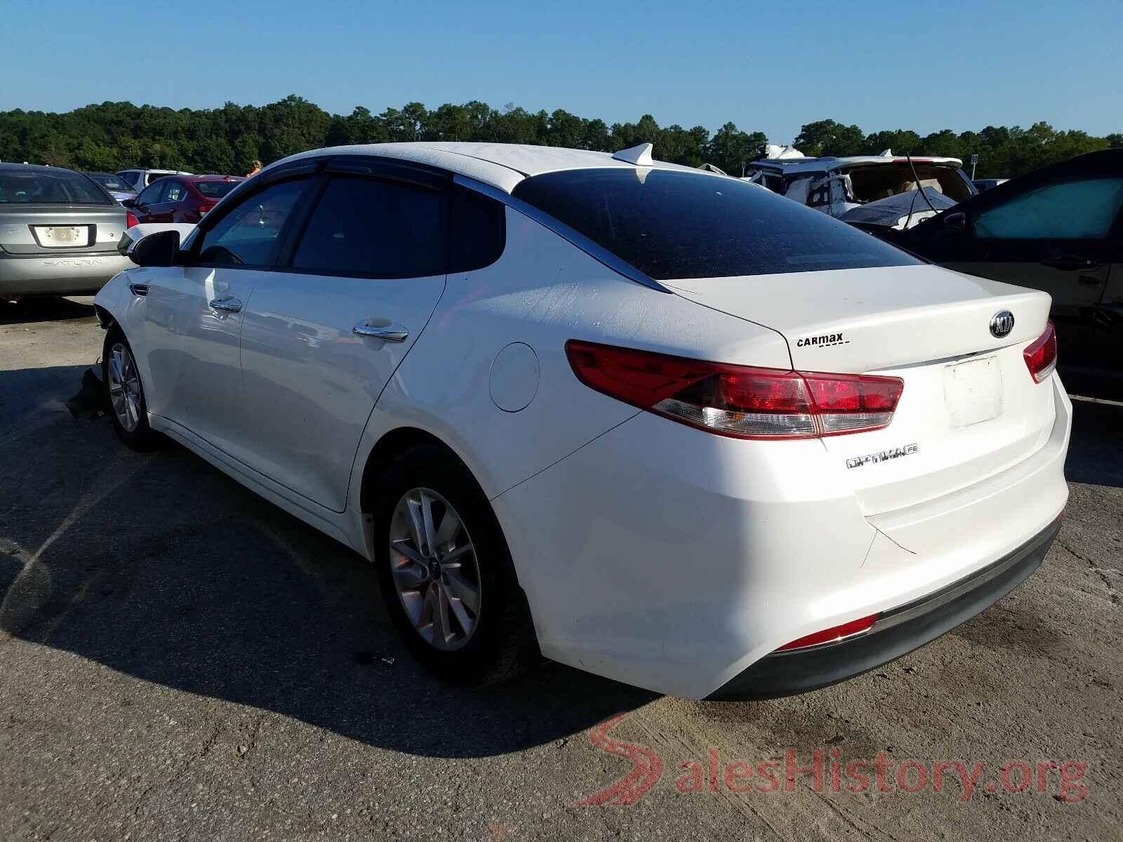 KNAGT4L38G5073209 2016 KIA OPTIMA