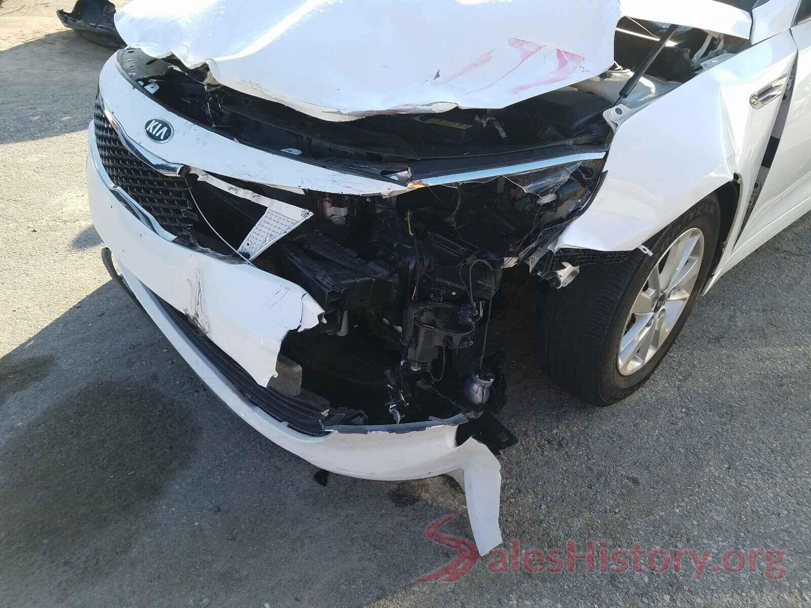 KNAGT4L38G5073209 2016 KIA OPTIMA