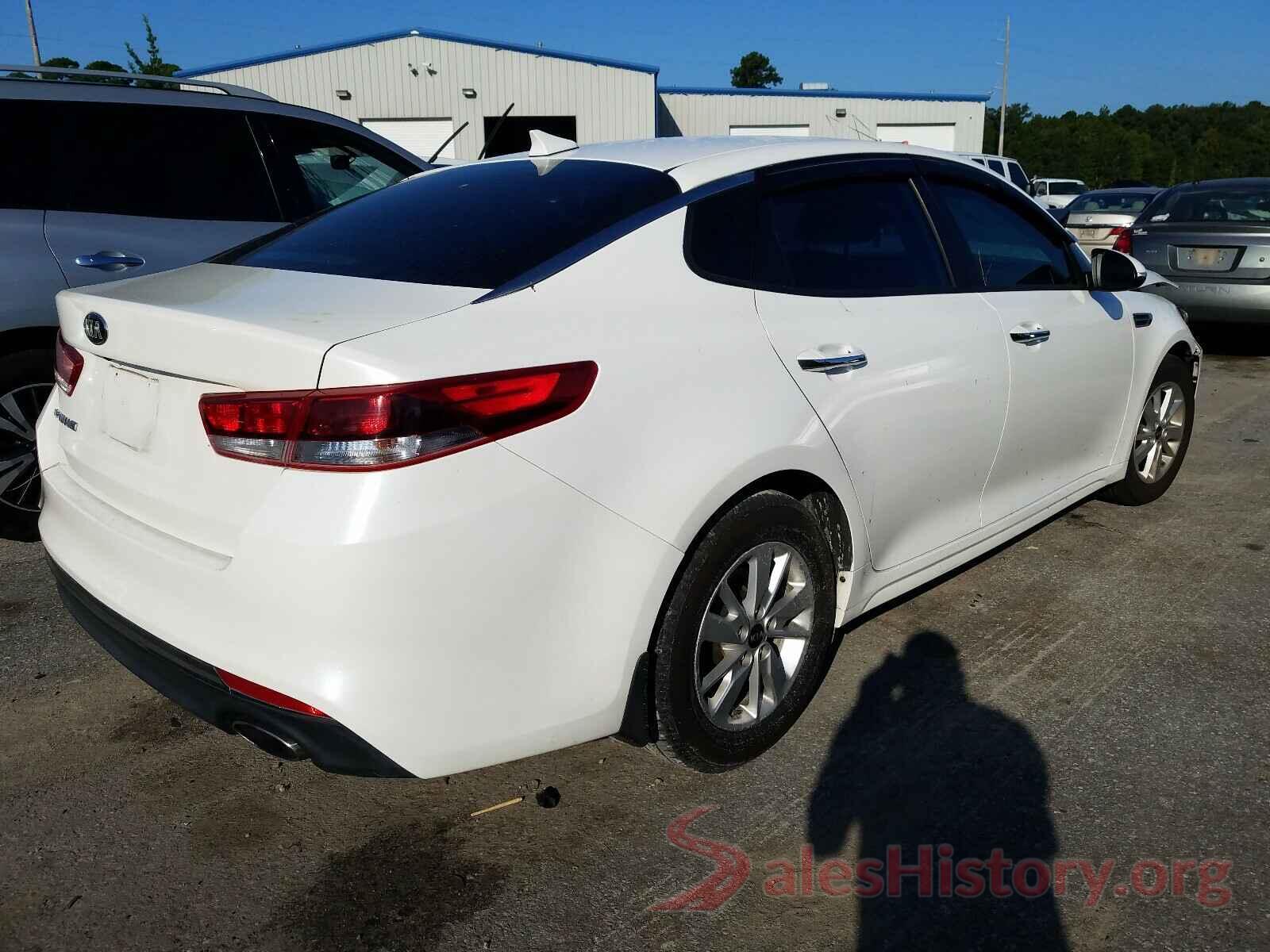 KNAGT4L38G5073209 2016 KIA OPTIMA