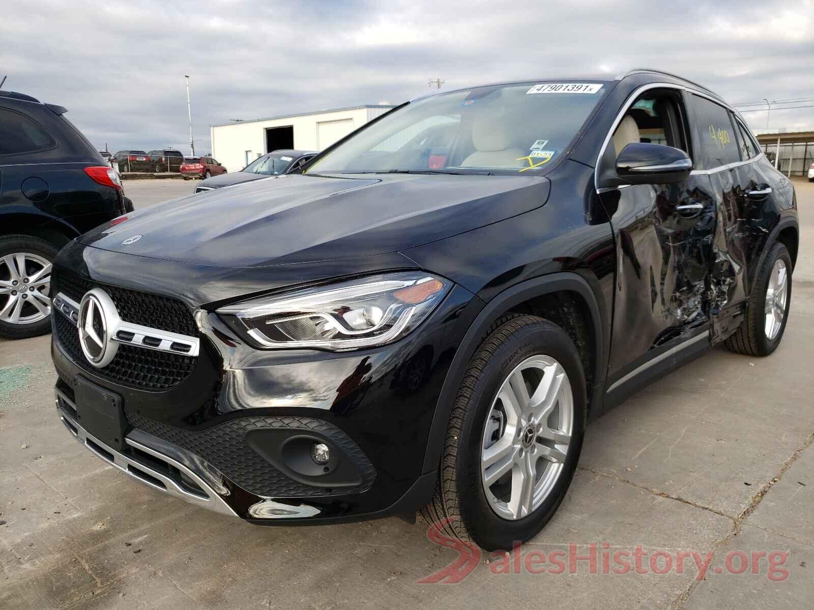 W1N4N4GB6MJ250658 2021 MERCEDES-BENZ GLA-CLASS