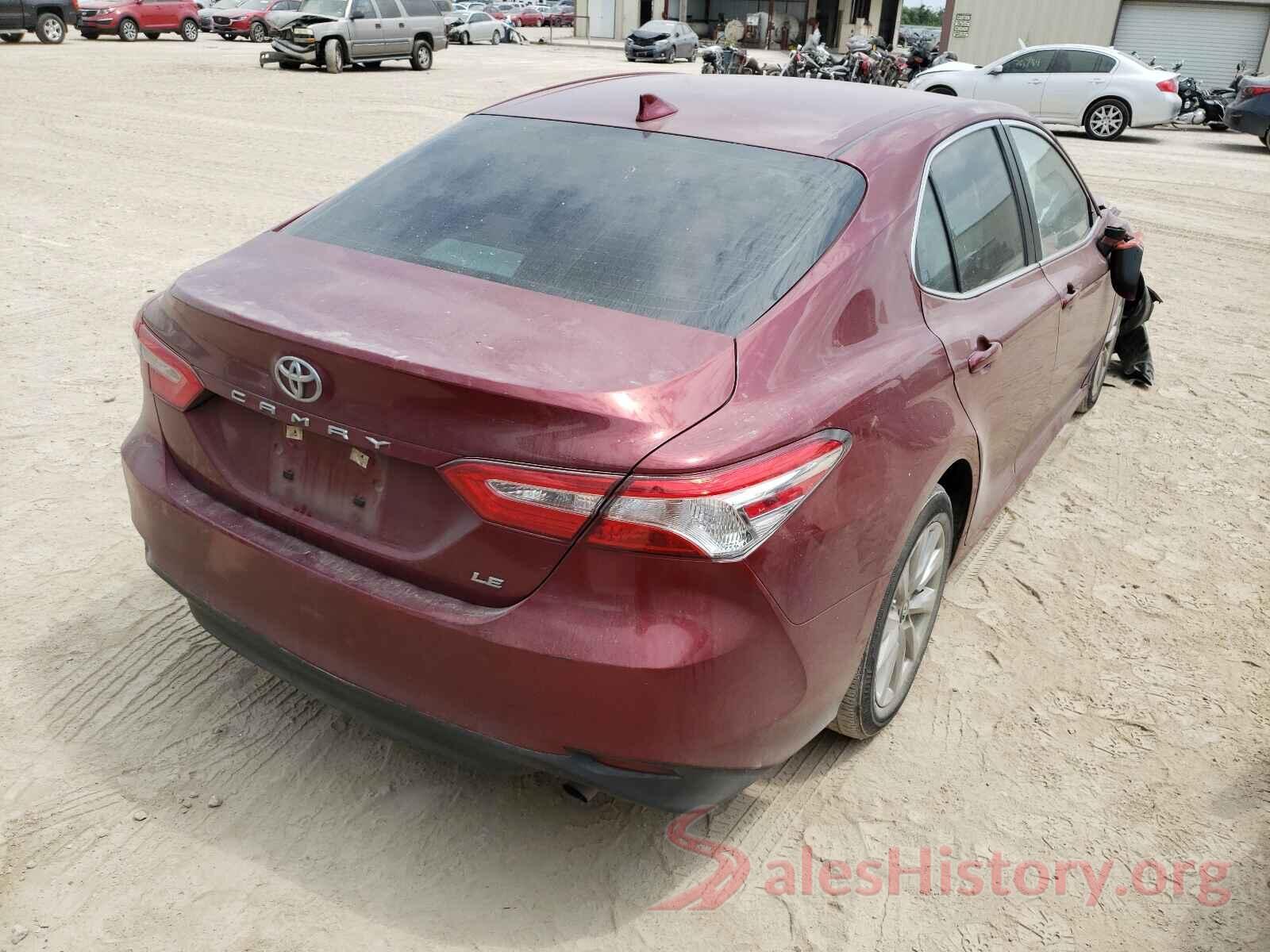 4T1B11HK4KU778908 2019 TOYOTA CAMRY