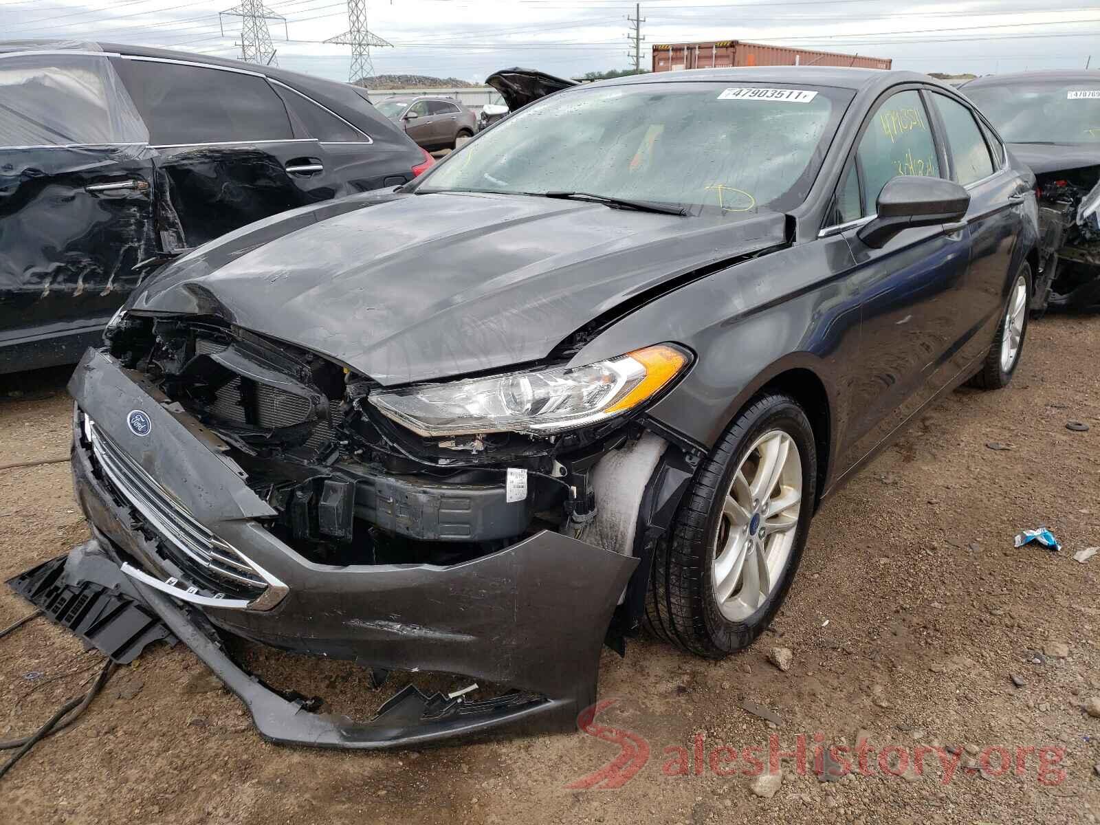 3FA6P0HDXJR158205 2018 FORD FUSION