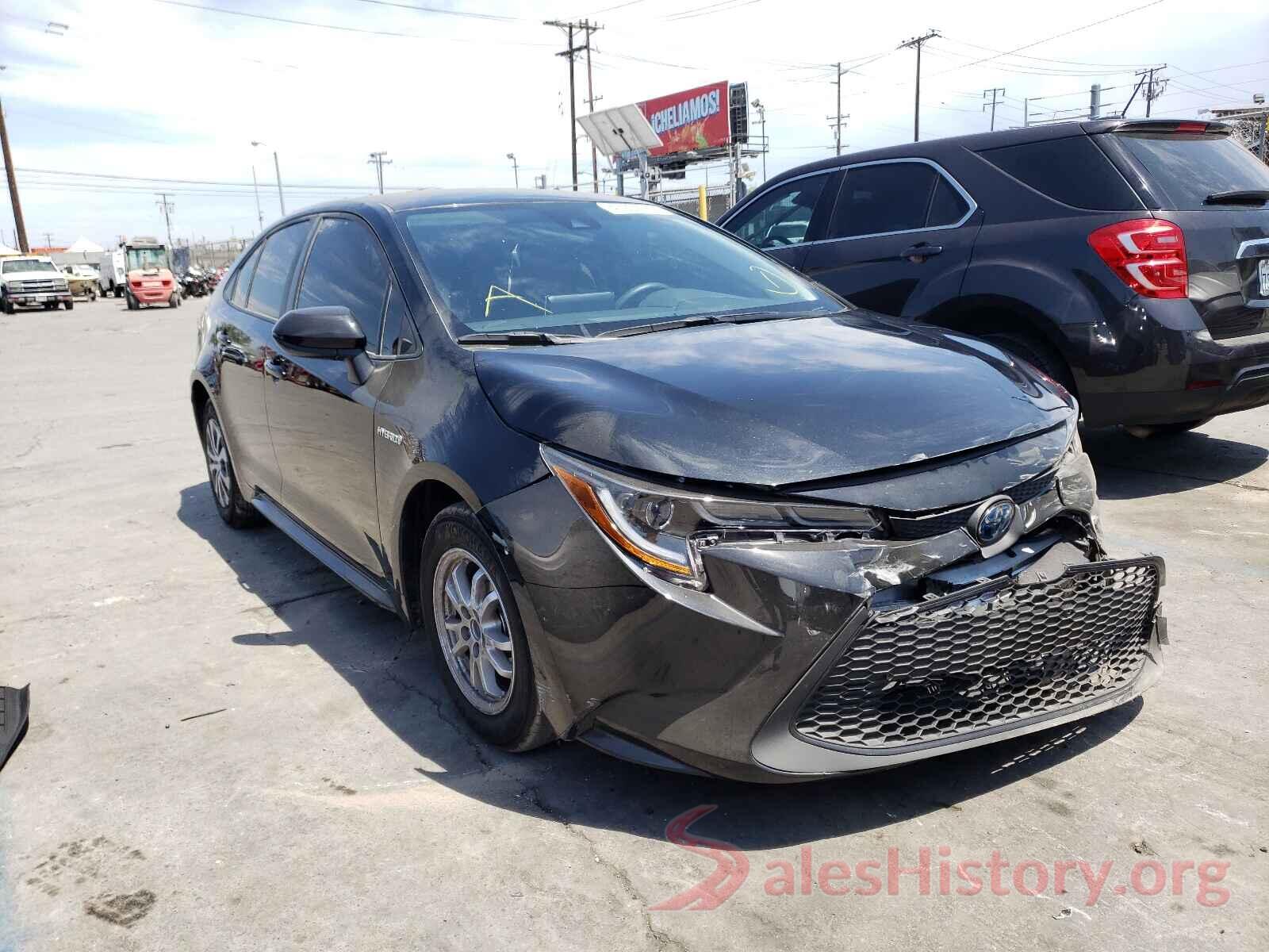 JTDEAMDE5MJ007638 2021 TOYOTA COROLLA