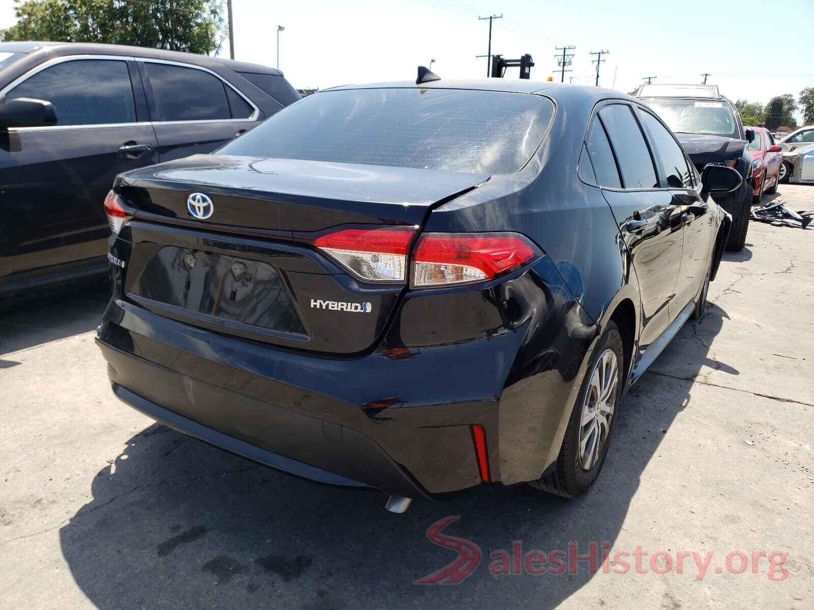 JTDEAMDE5MJ007638 2021 TOYOTA COROLLA