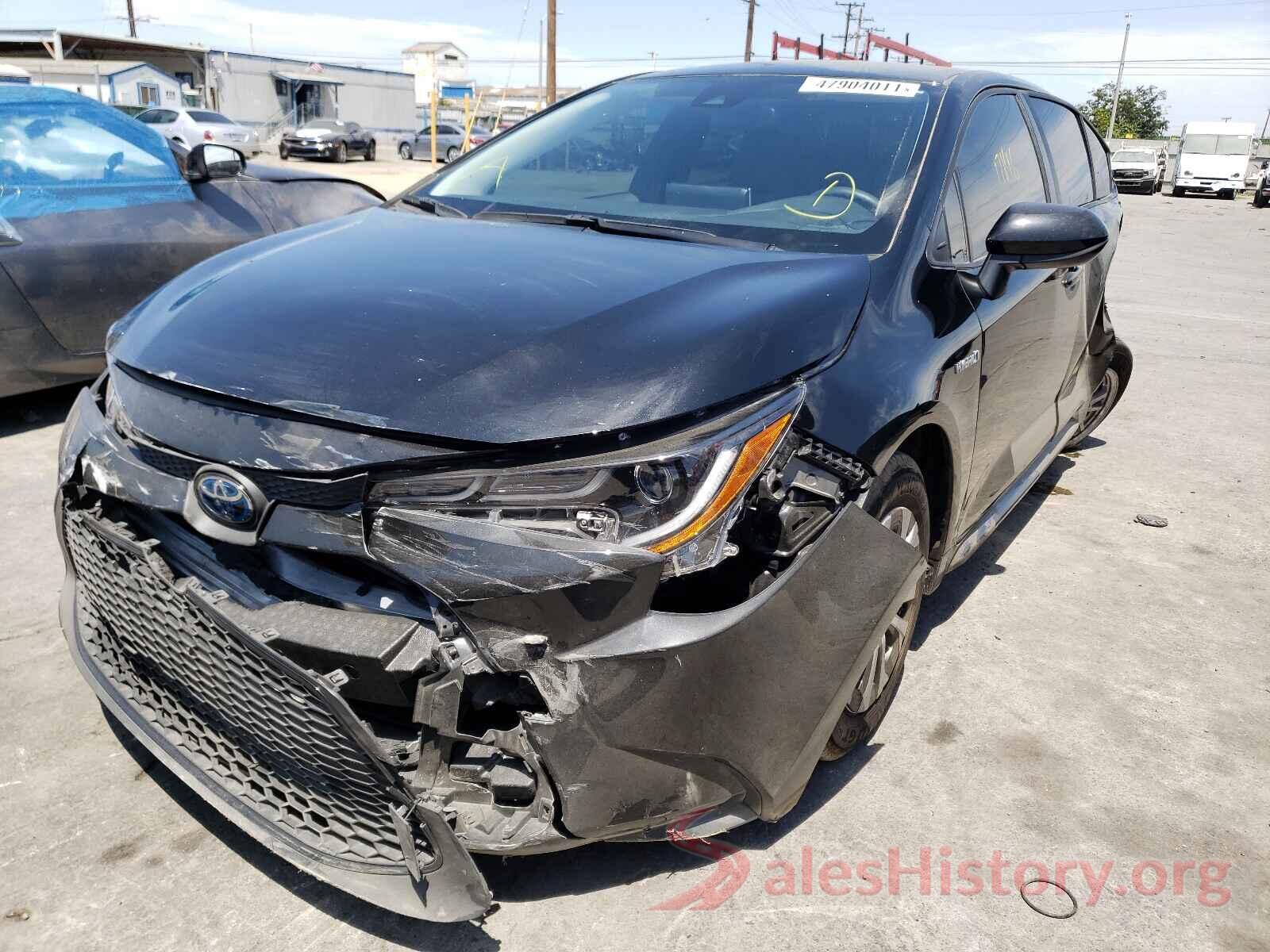 JTDEAMDE5MJ007638 2021 TOYOTA COROLLA